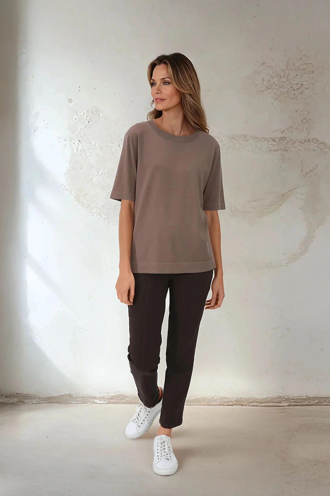 PALLAS BACK SLIT PANT IN GARMENT DYED ITALIAN STRETCH DENIM - Image 21