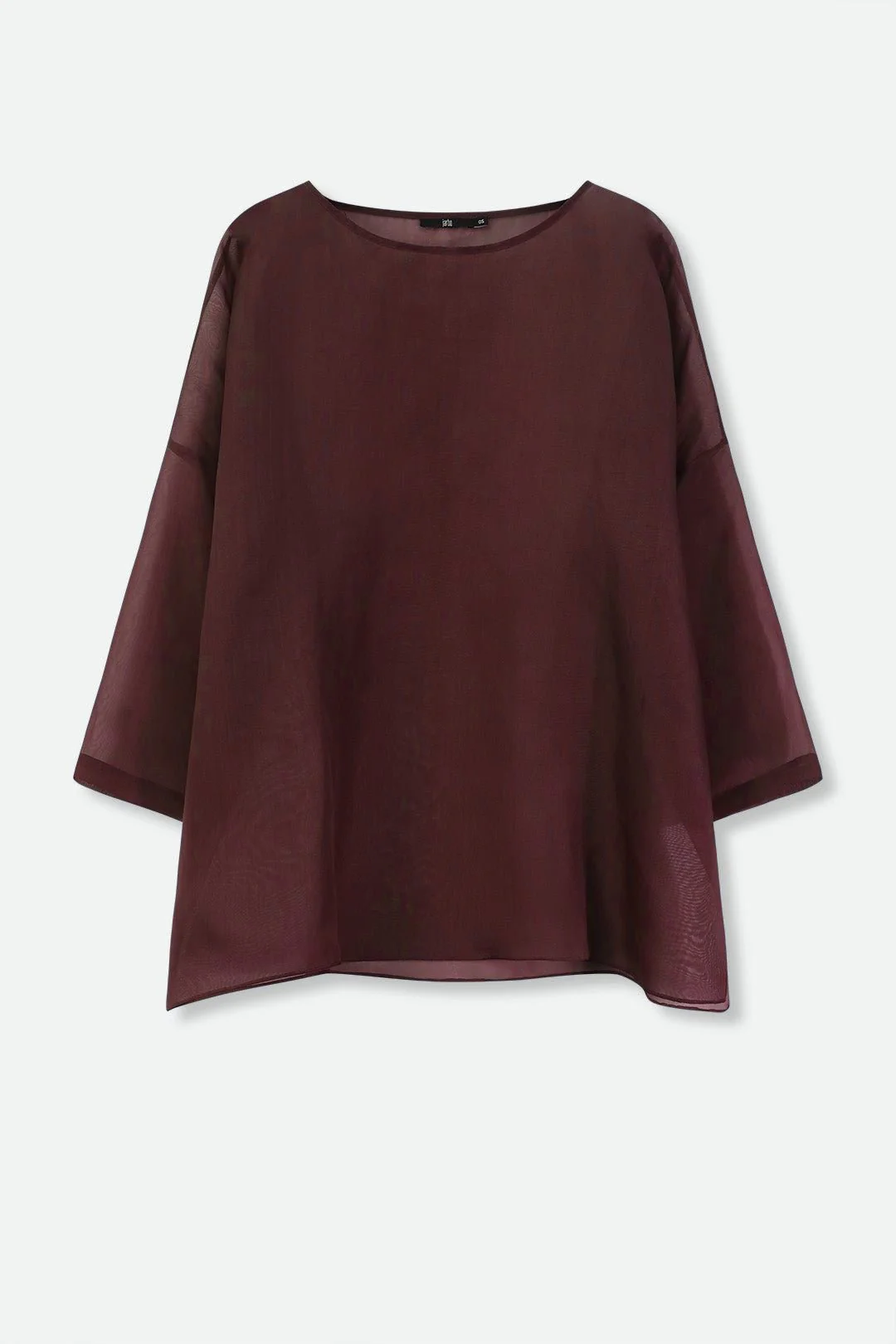 SAMIRA ONE-SIZE TUNIC IN SILK ORGANZA - Image 5