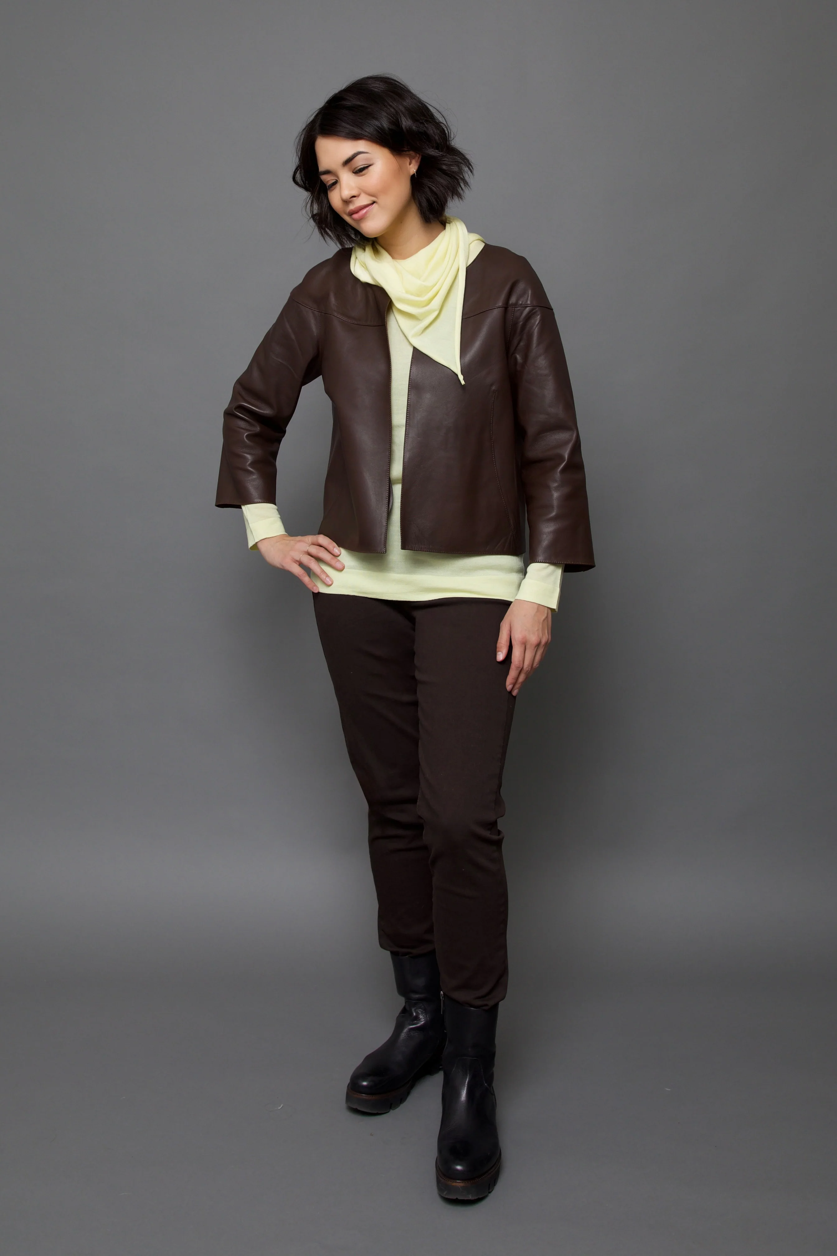 JULES LEATHER JACKET - Image 5