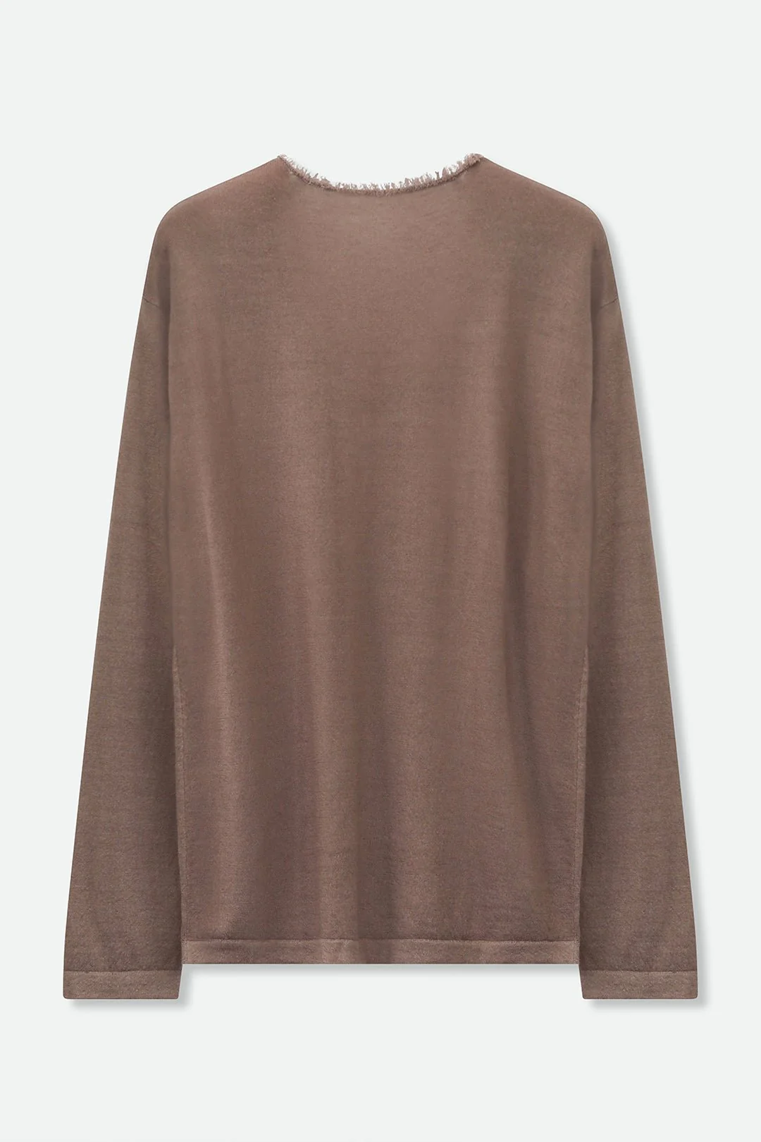 ROWAN OVAL V FRINGE NECK IN HAND-DYED CASHMERE - Image 11