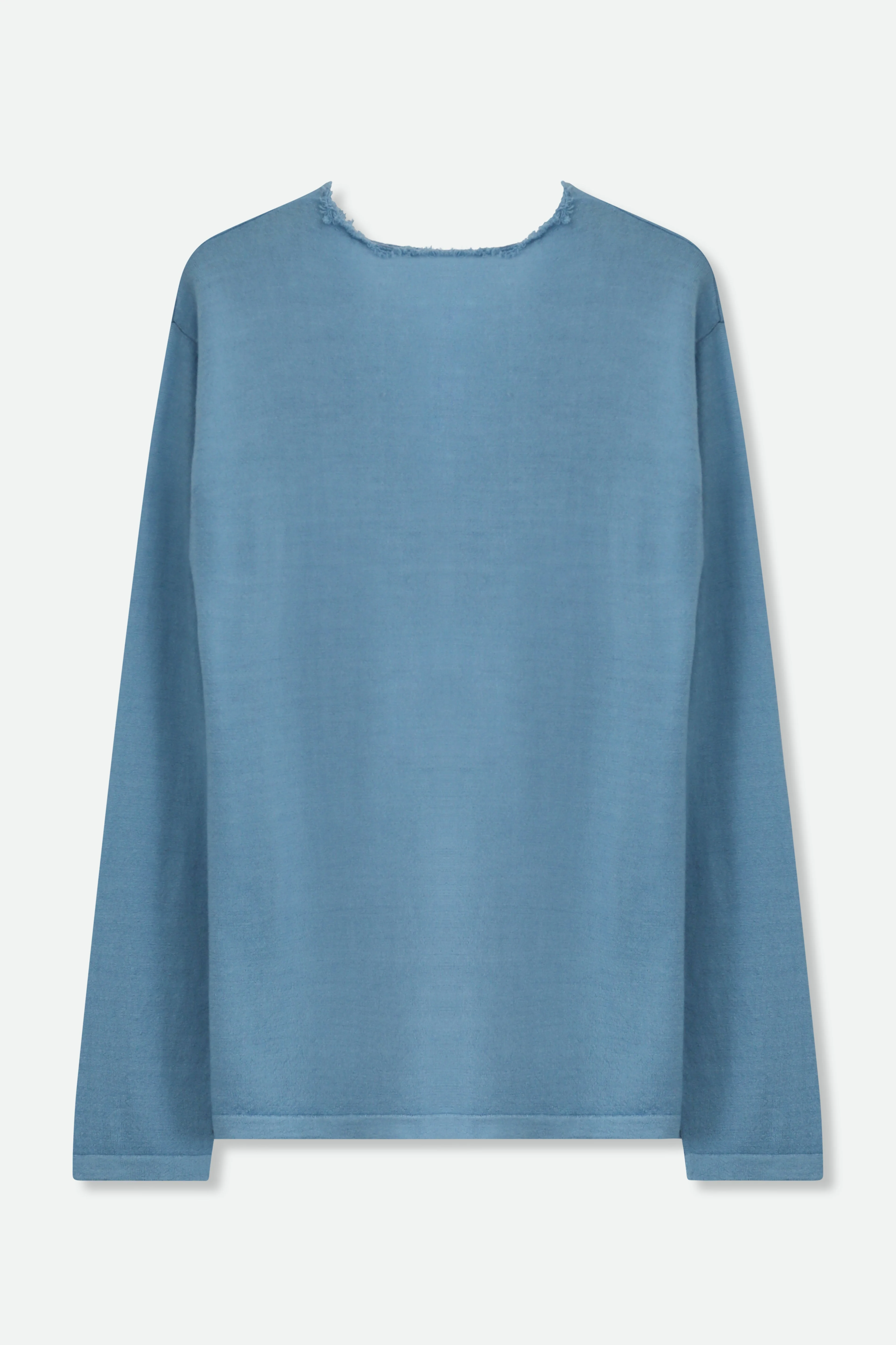 ROWAN OVAL V FRINGE NECK IN HAND-DYED CASHMERE - Image 16