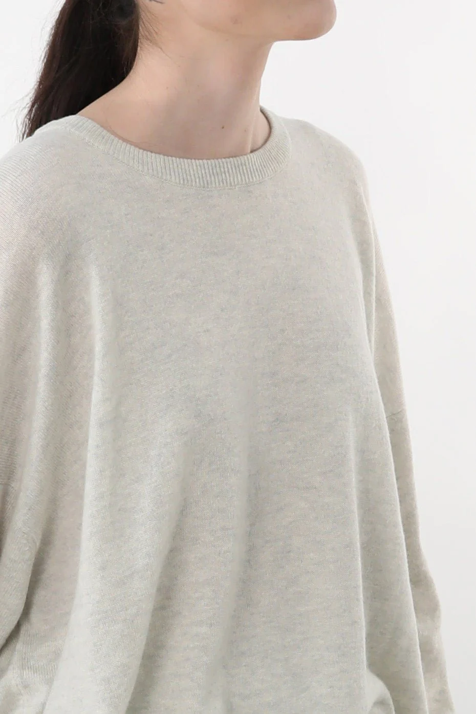 MARLOW OVERSIZED BOXY CREW IN CASHMERE BLEND - Image 26