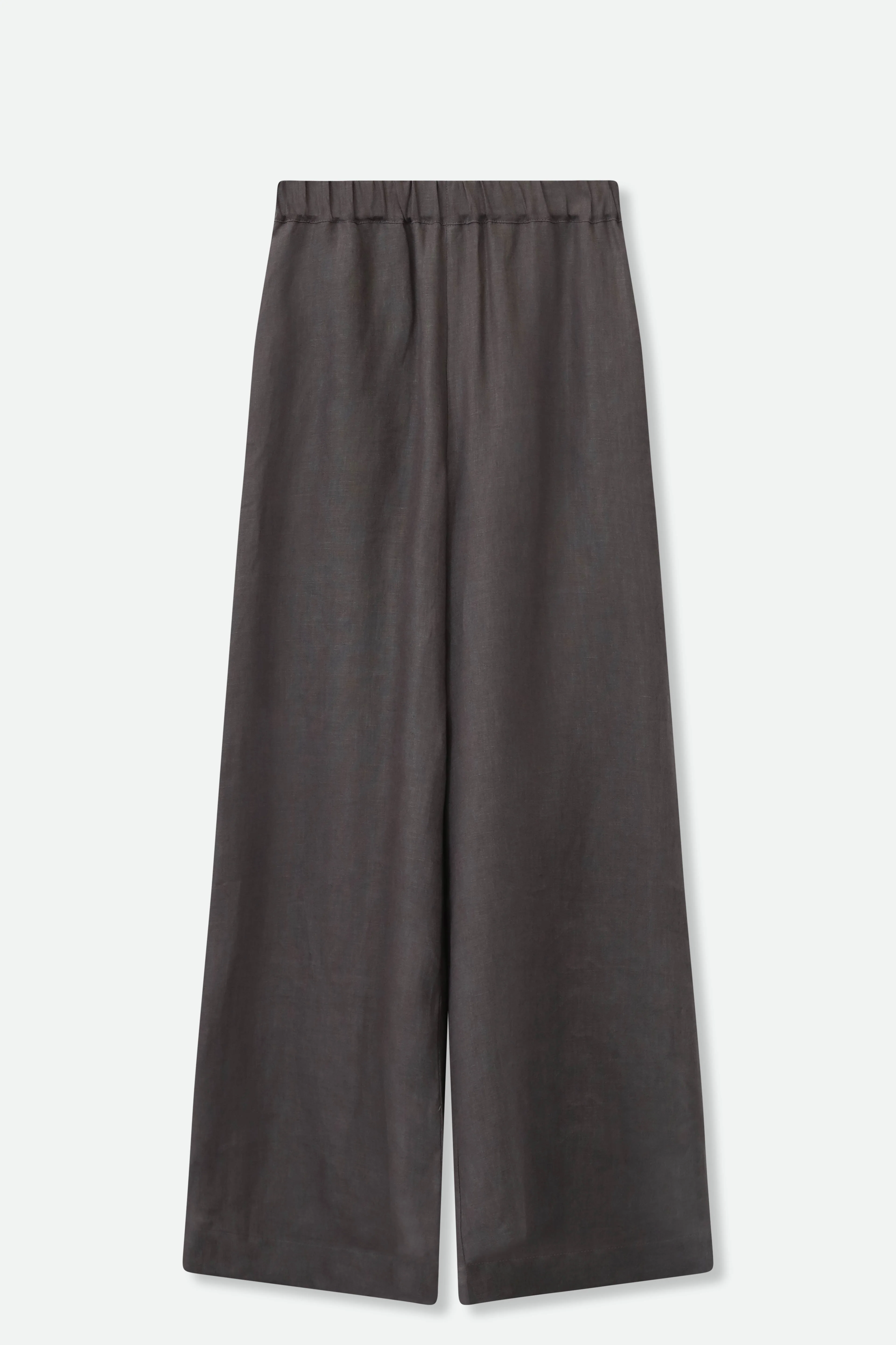 PALMETTO WIDE LEG PULL ON PANT IN ITALIAN LINEN - Image 7