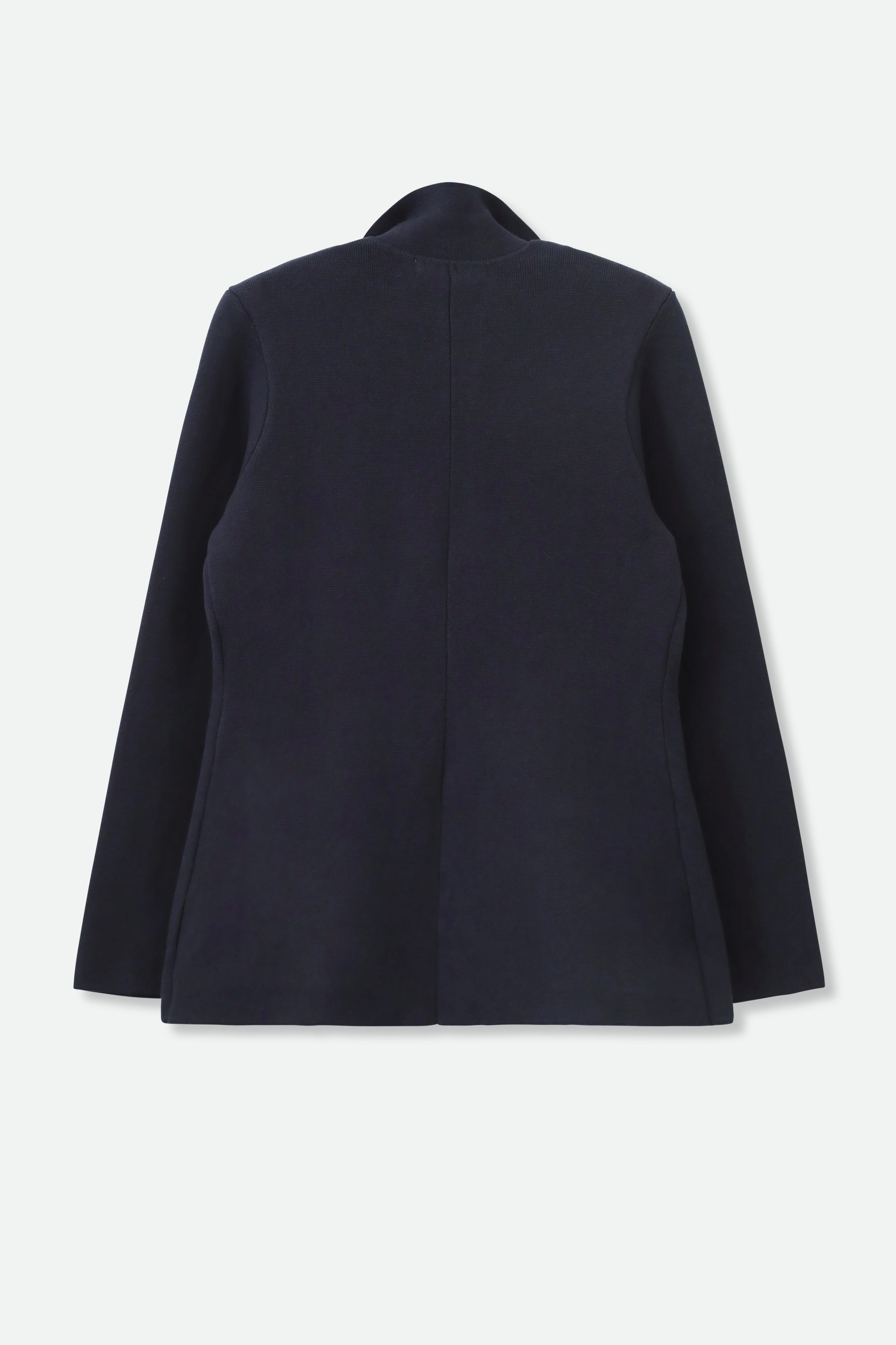 LENNOX PIMA COTTON KNIT BLAZER - Image 4