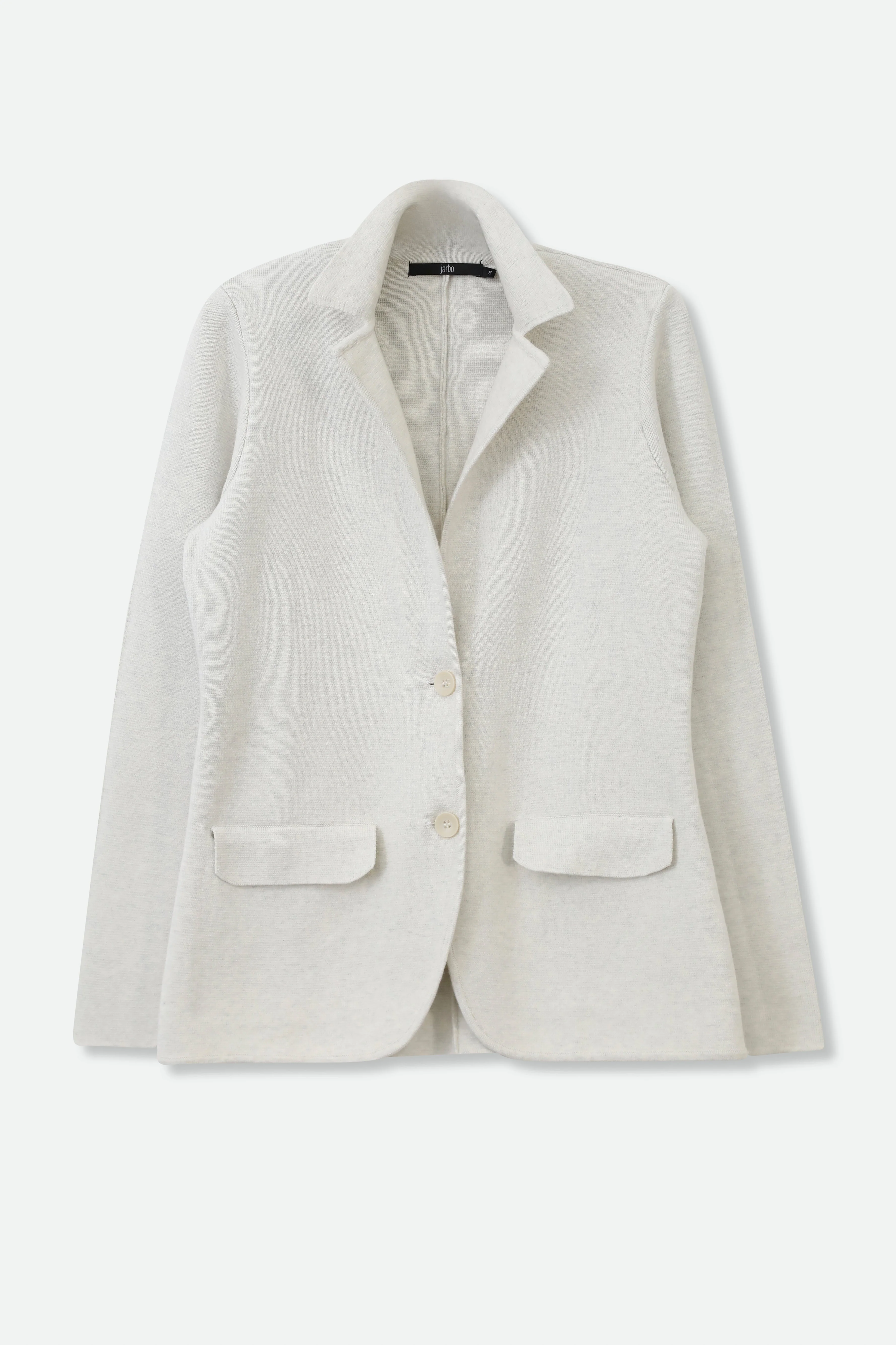 LENNOX PIMA COTTON KNIT BLAZER - Image 6