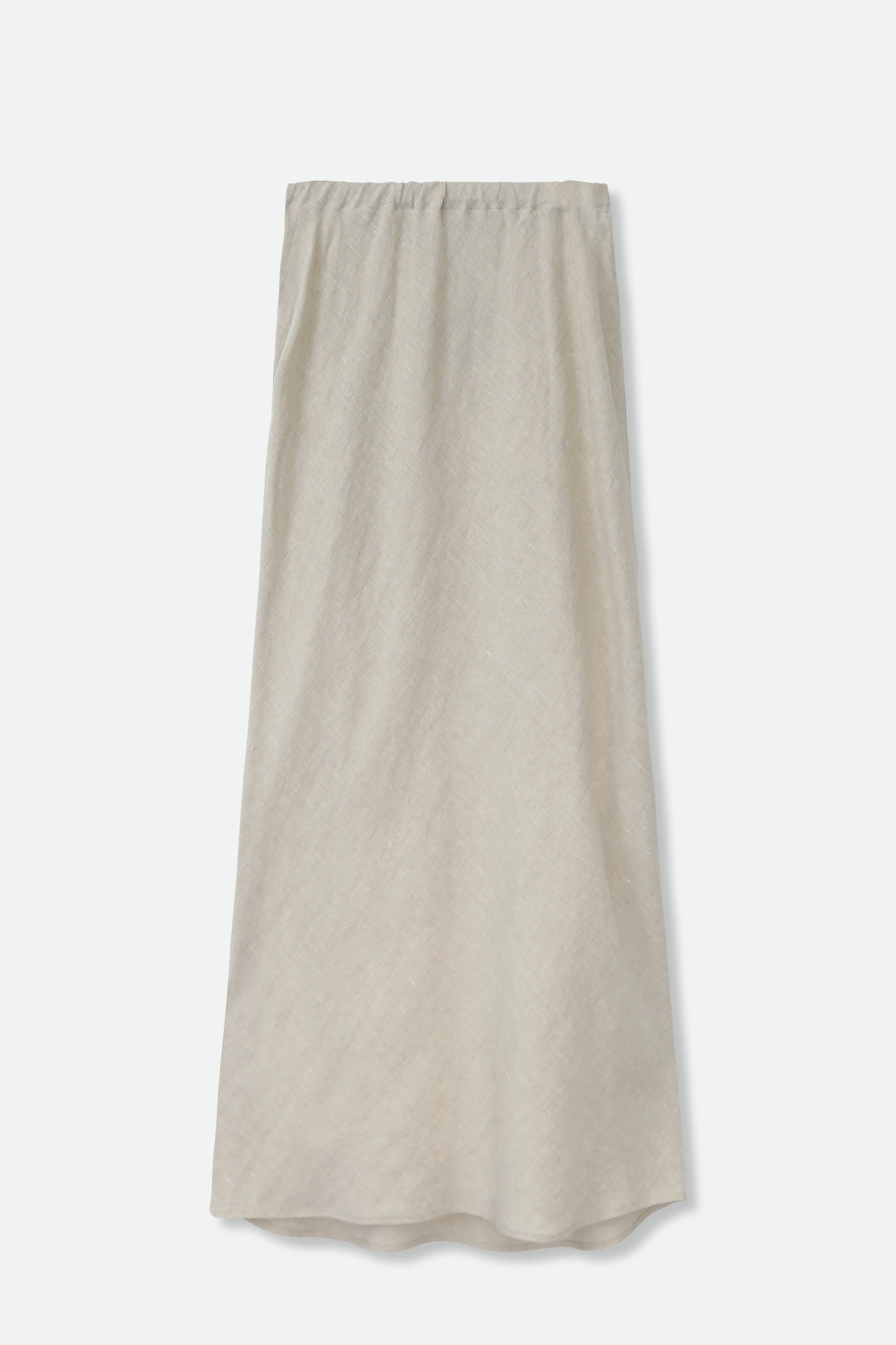 LEONORA BIAS SKIRT IN ITALIAN LINEN - Image 16