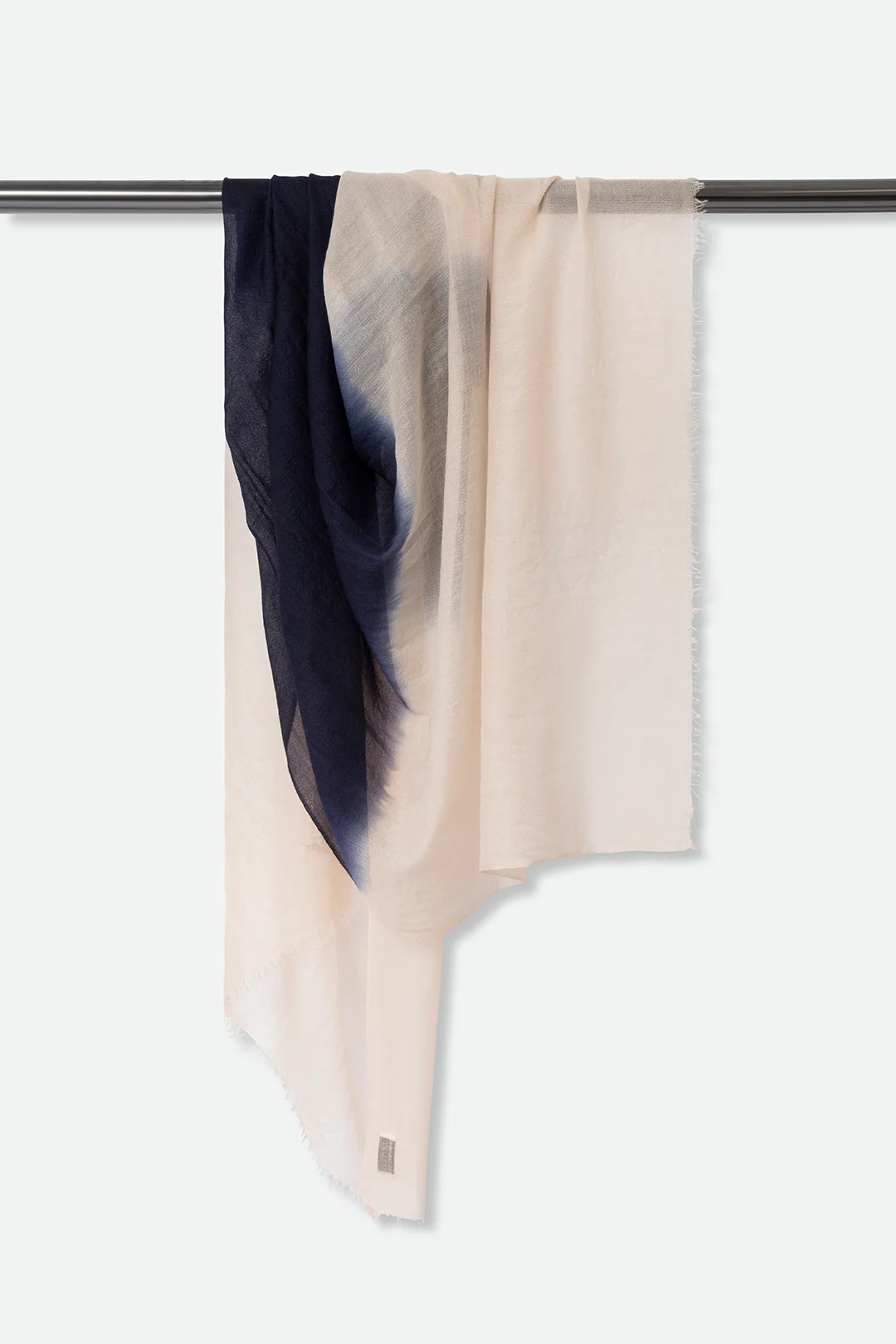 MIDNIGHT MOON LIGHTWEIGHT SCARF IN HAND DYED CASHMERE - Image 2