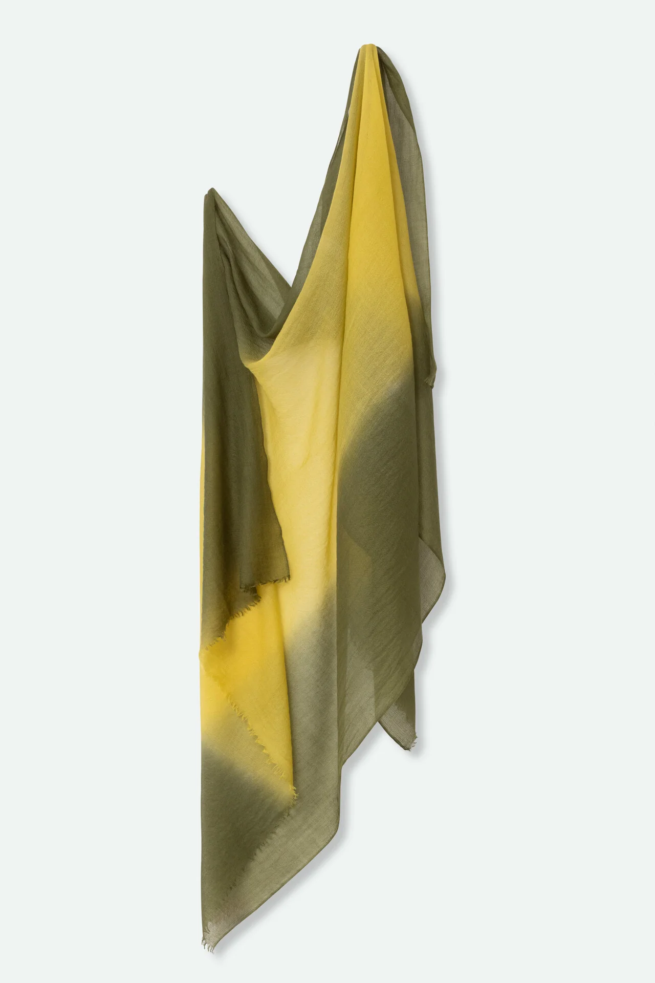 OCRA LIGHTWEIGHT SCARF IN HAND DYED CASHMERE - Image 4