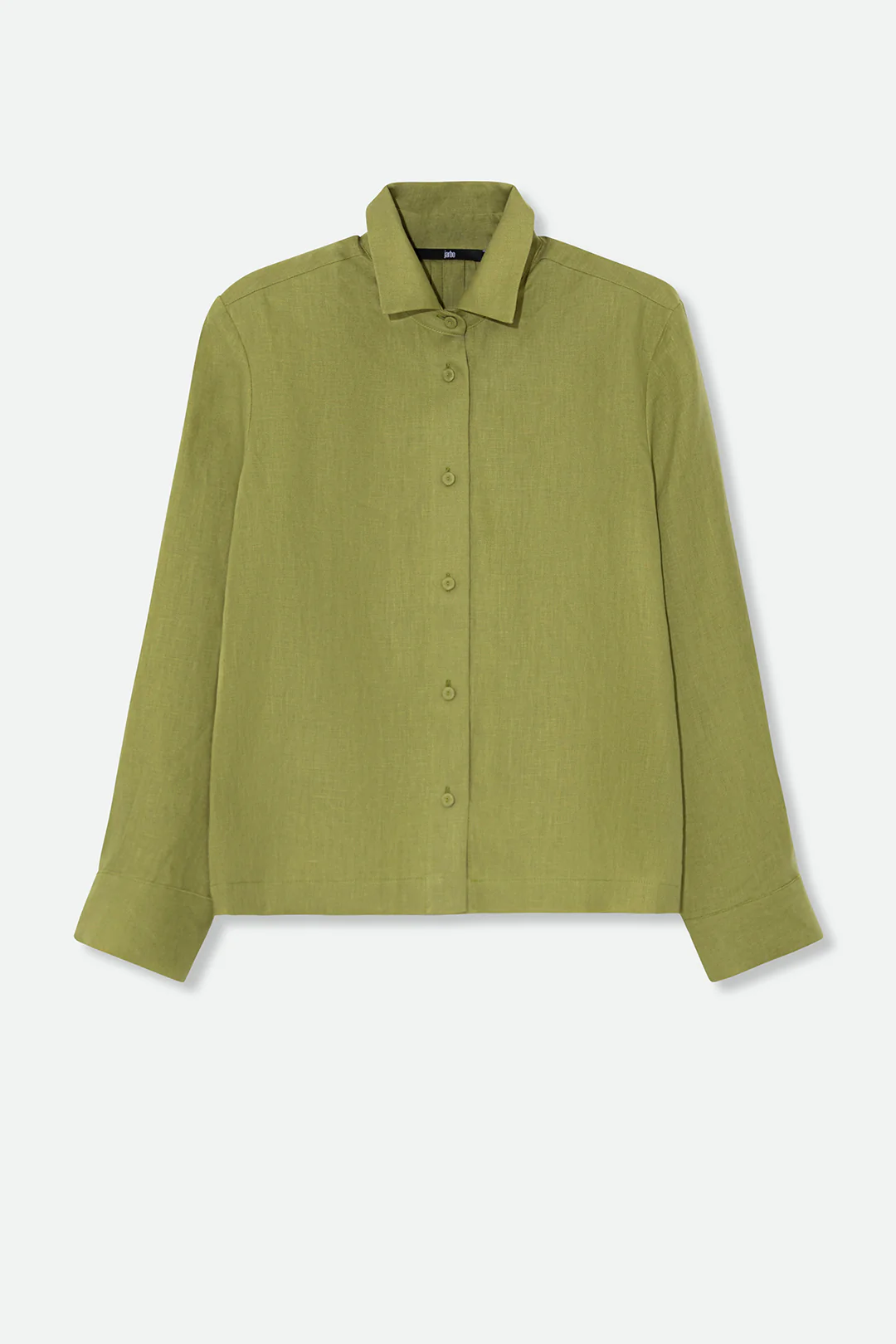 SIGNE BACK PLEATED SHIRT IN ITALIAN LINEN - Image 7