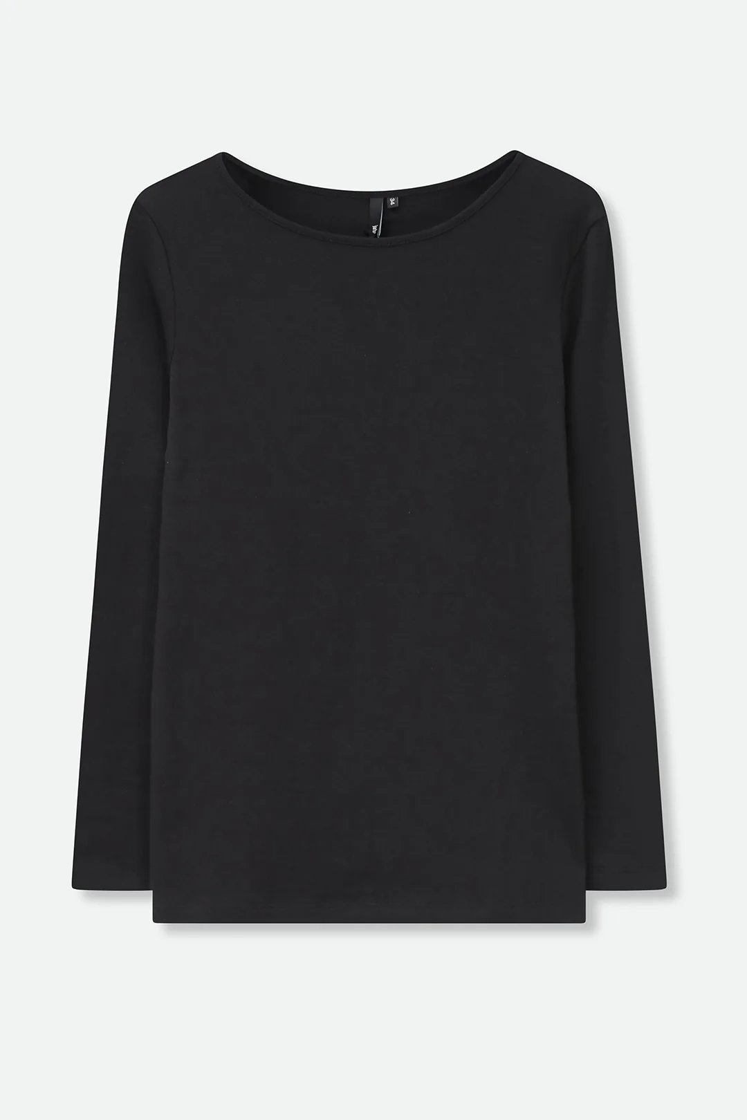 LONG SLEEVE BATEAU NECK IN PIMA COTTON STRETCH - Image 7