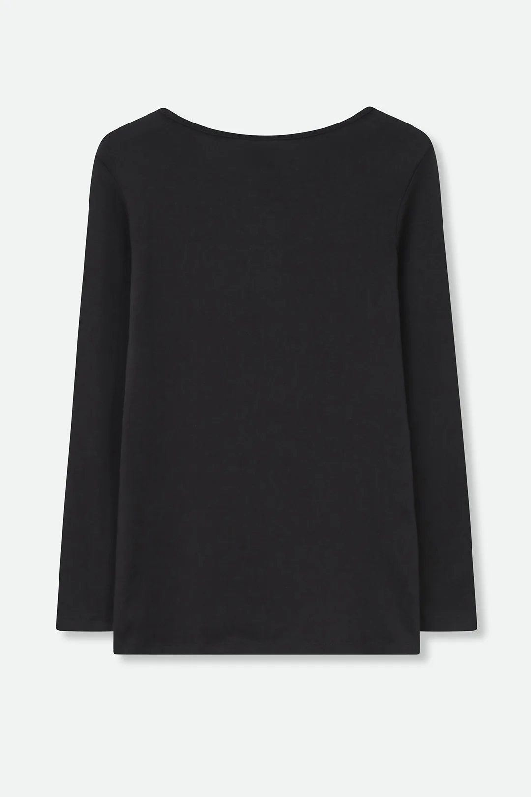 LONG SLEEVE BATEAU NECK IN PIMA COTTON STRETCH - Image 9