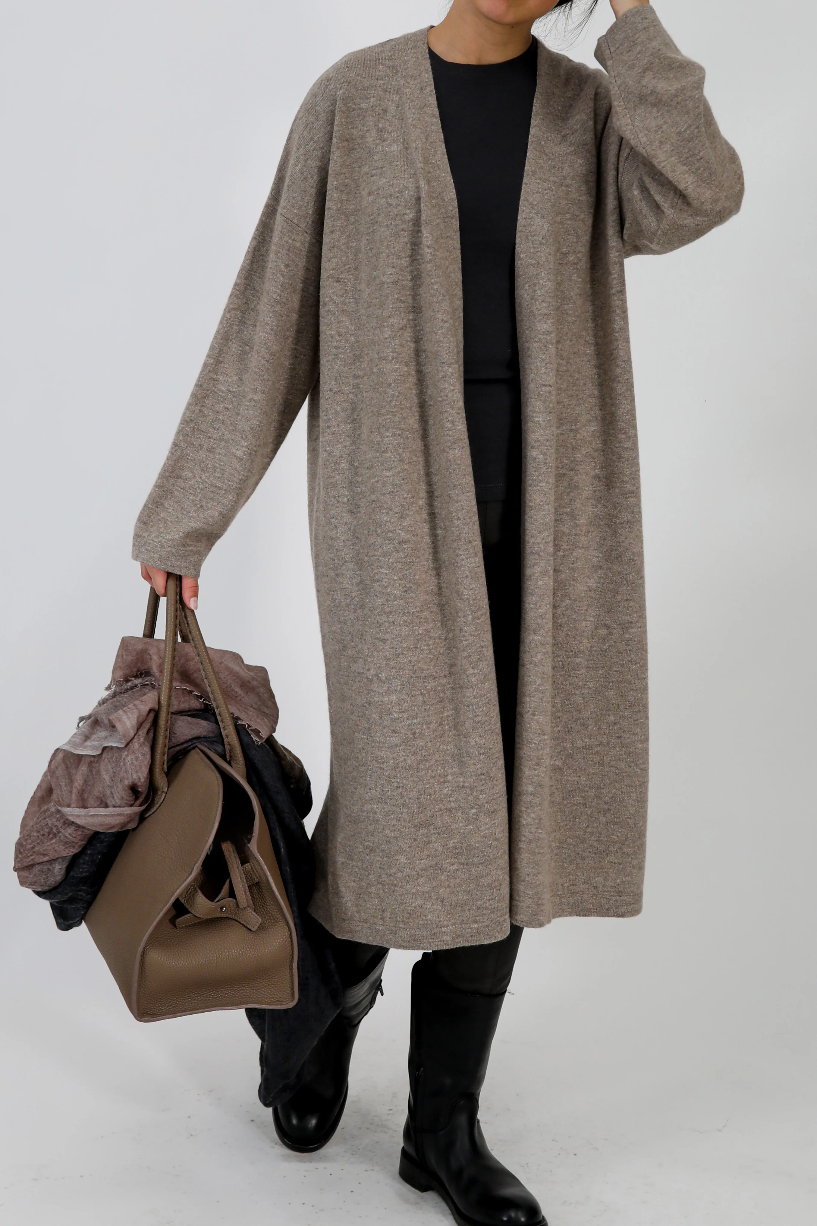 LYON LONG CARDIGAN IN CASHMERE - Image 11