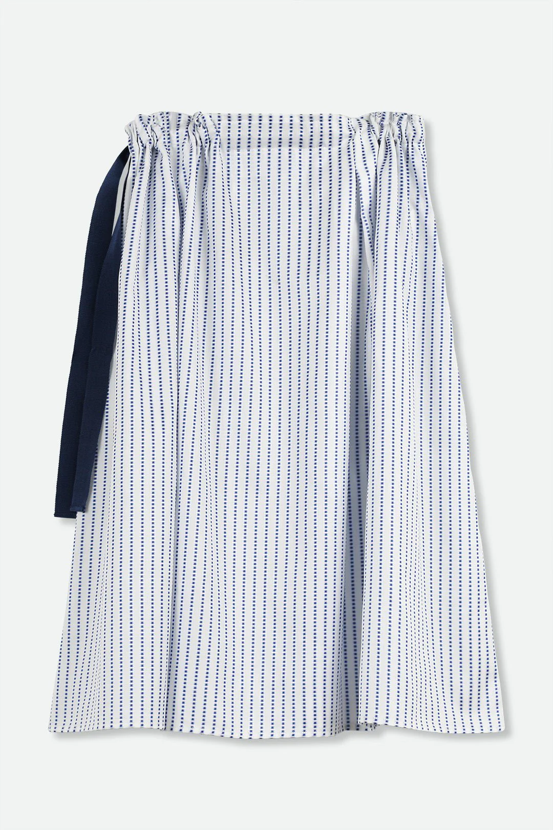 MAEVE ADJUSTABLE EASY DRAWSTRING SKIRT IN ITALIAN WOVEN COTTON - Image 2