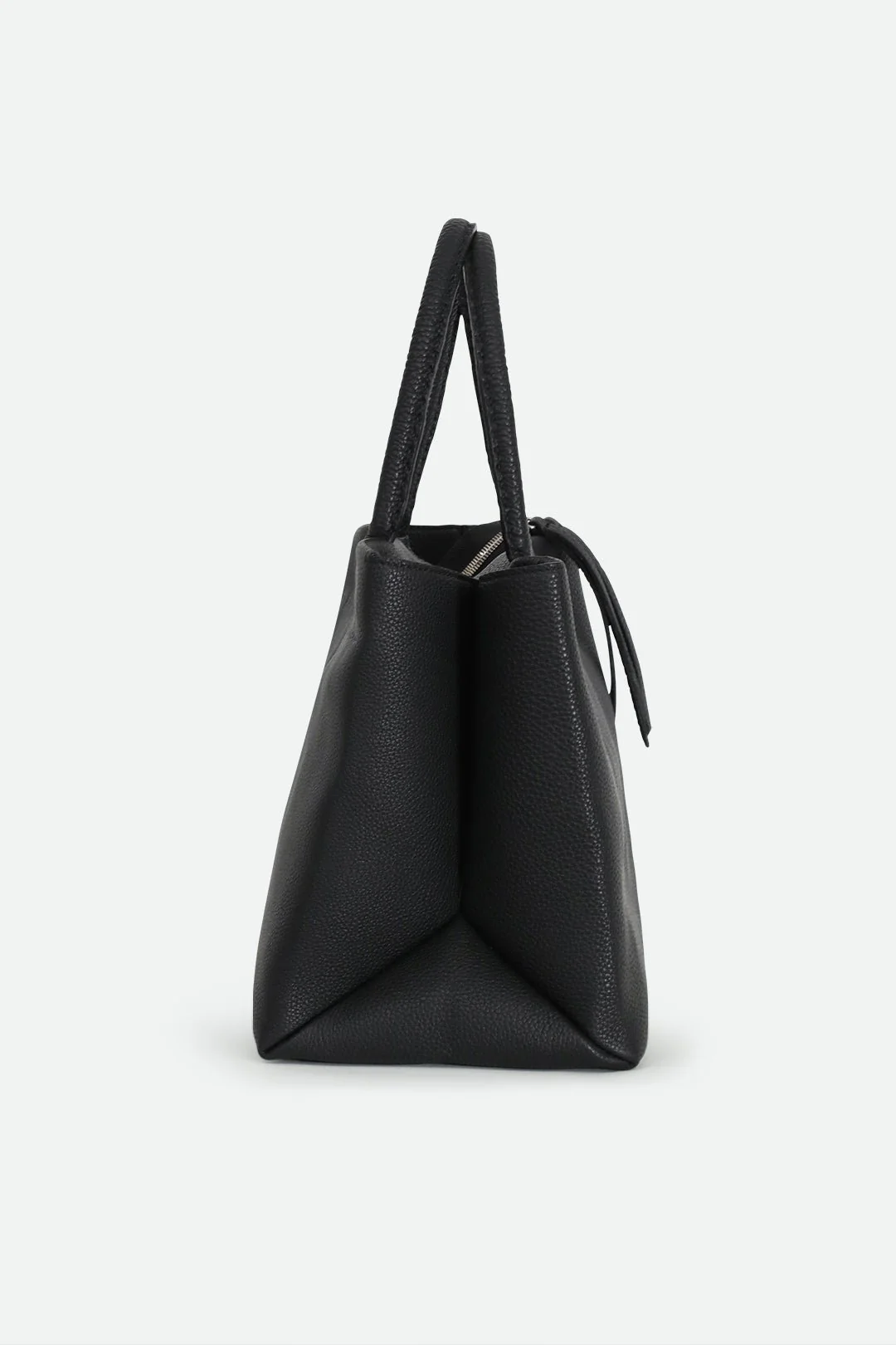 MARCEL HANDBAG IN ITALIAN LEATHER BLACK - Image 6