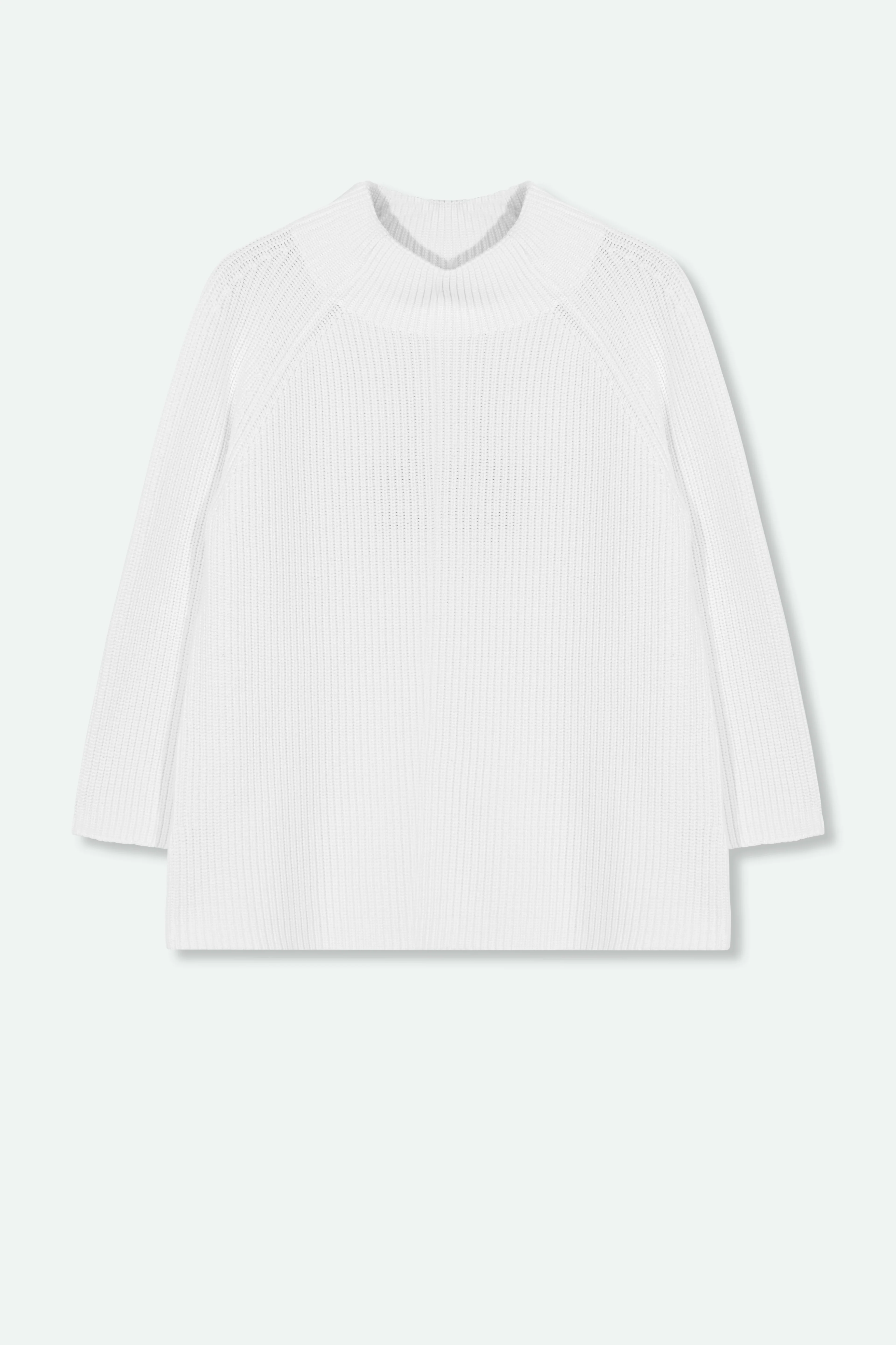 MARELLA MOCKNECK IN ITALIAN COTTON KNIT