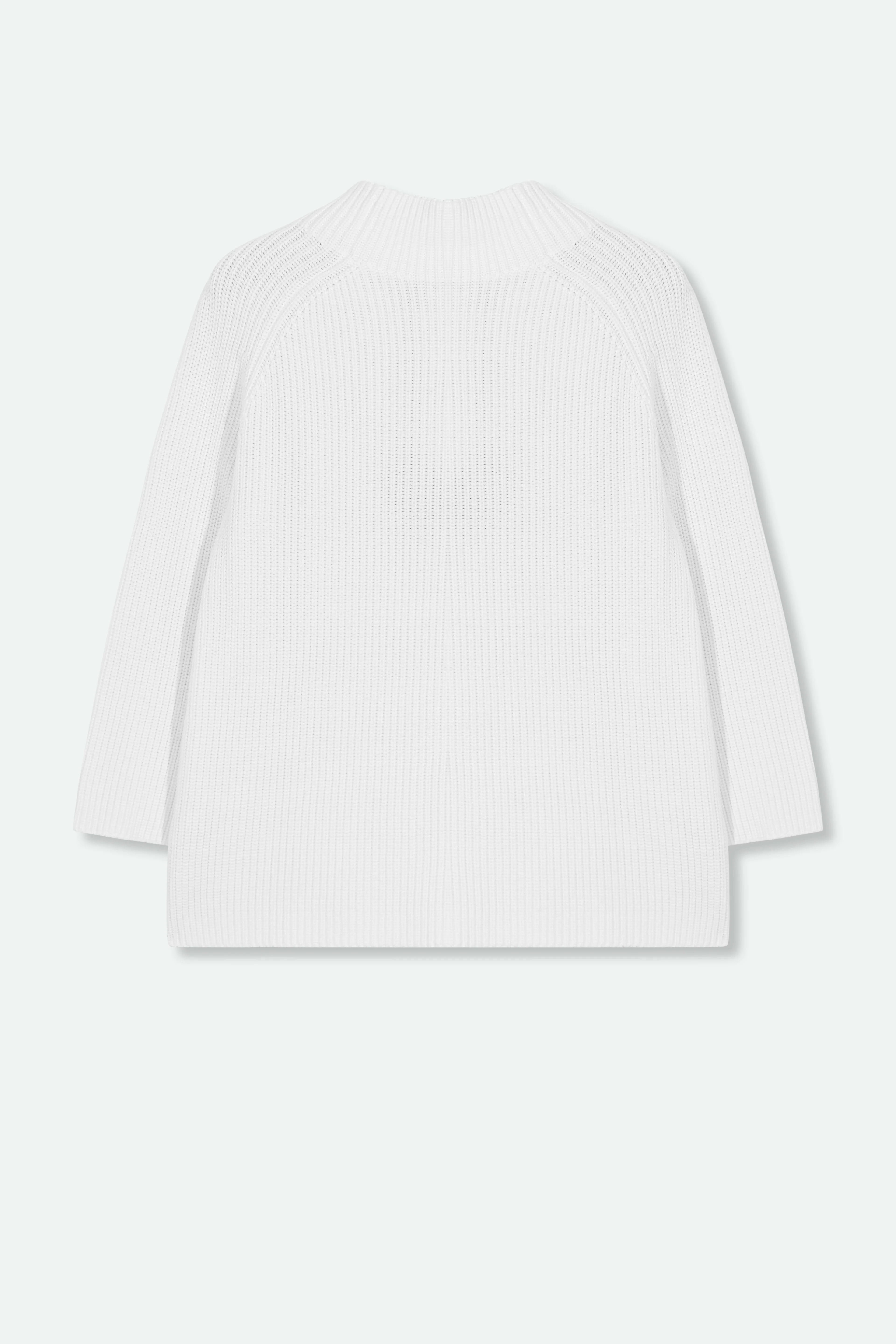 MARELLA MOCKNECK IN ITALIAN COTTON KNIT - Image 3