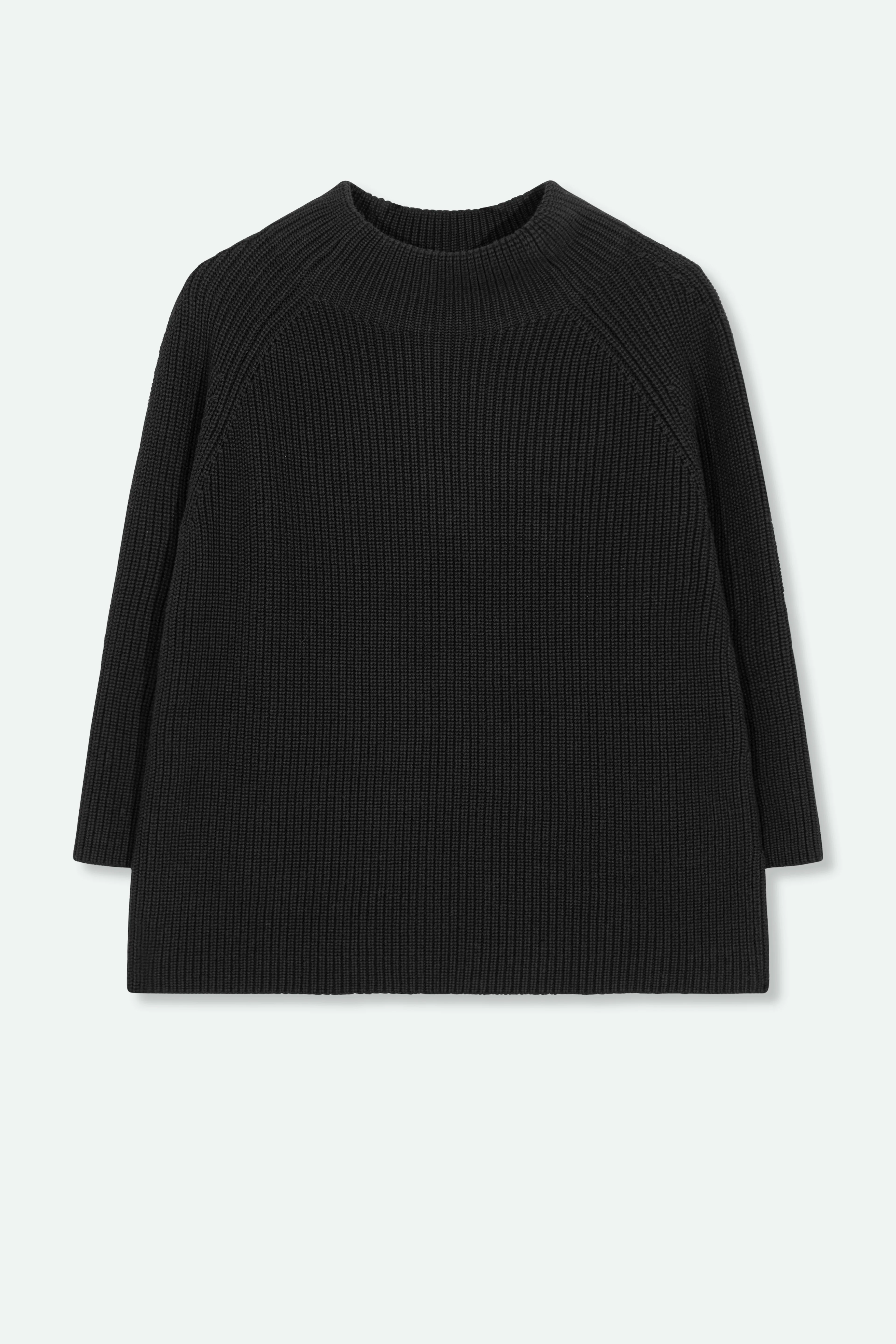 MARELLA MOCKNECK IN ITALIAN COTTON KNIT - Image 8