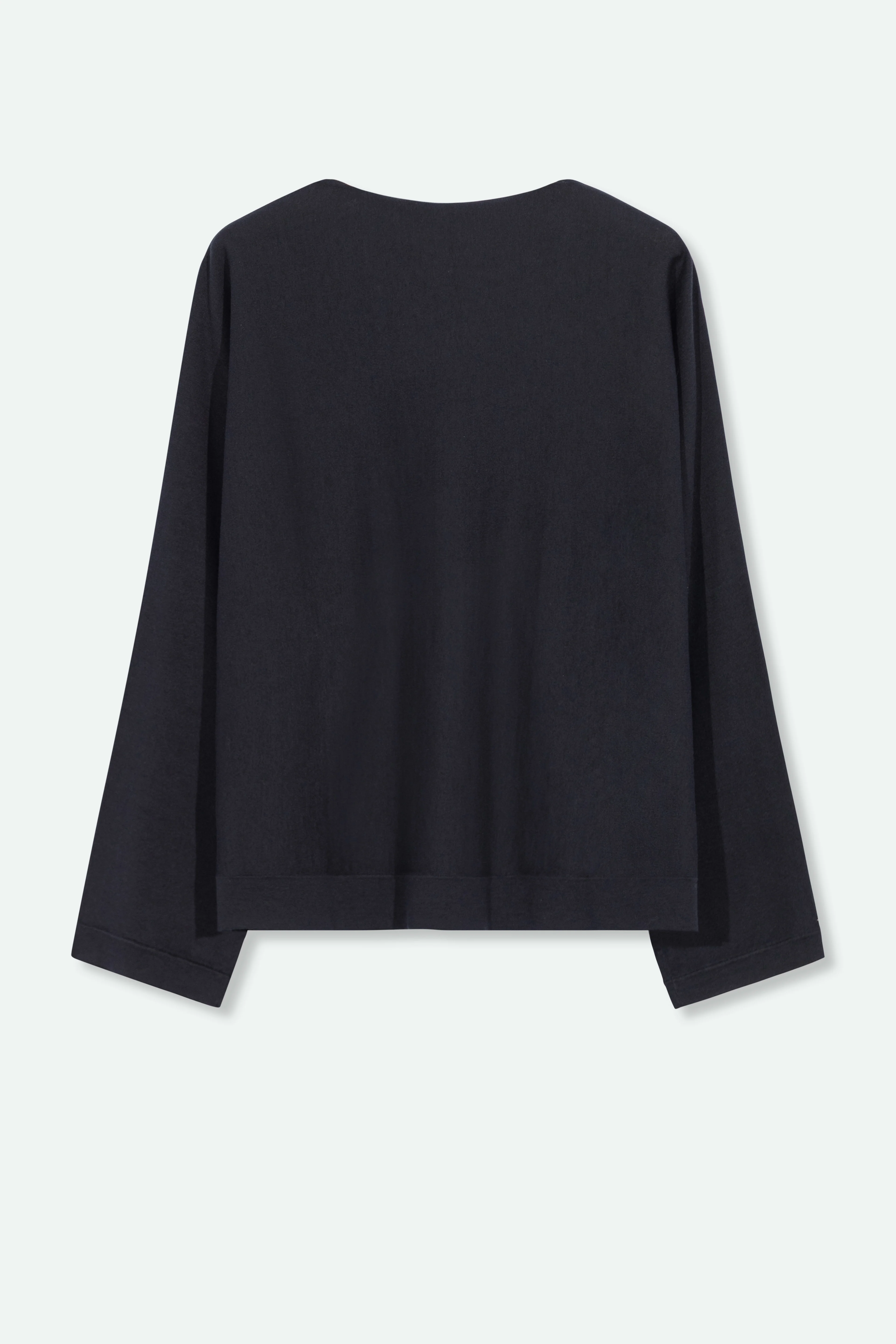 MAREN DOLMAN TOP IN FINE GAUGE ITALIAN SILK COTTON - Image 7