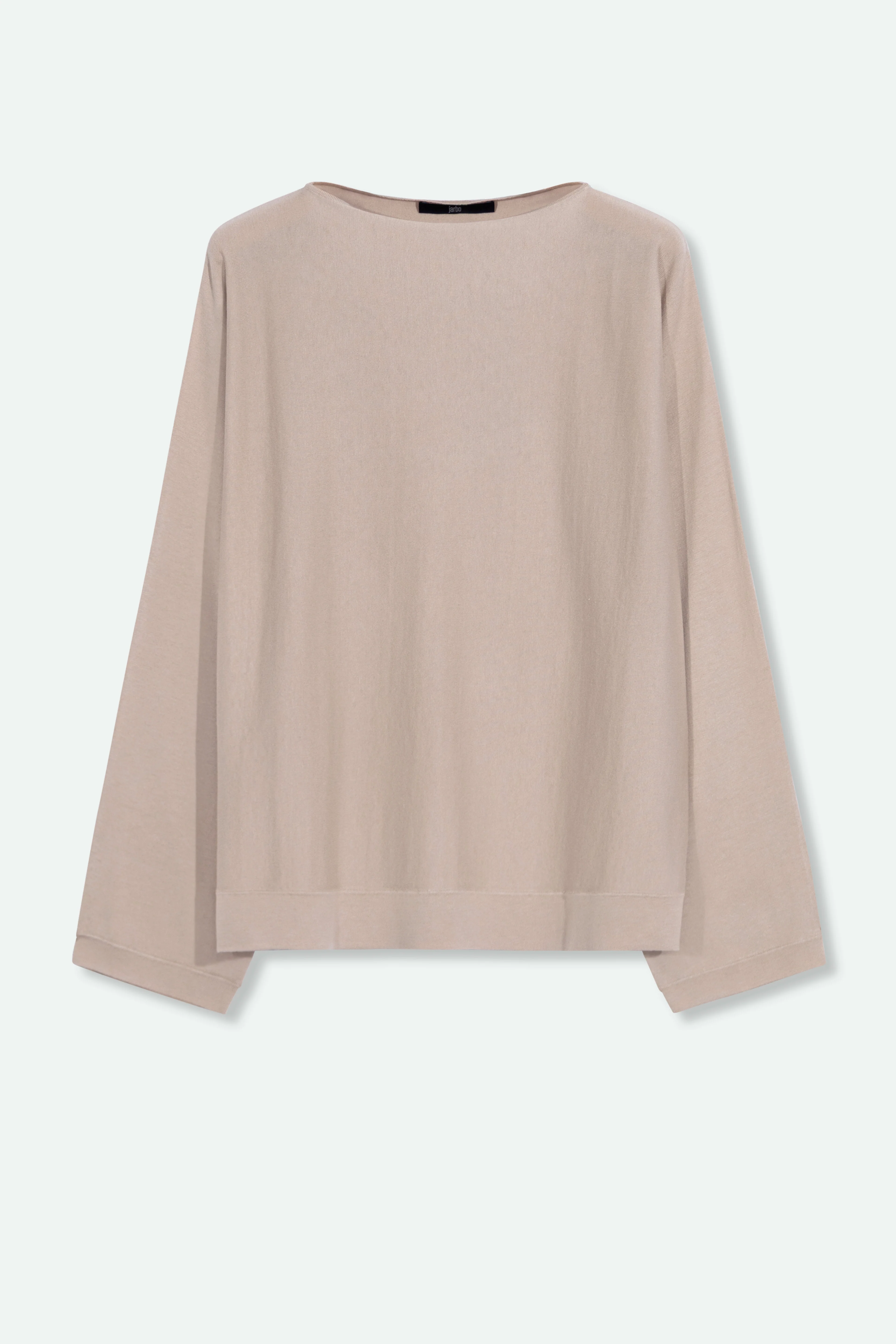 MAREN DOLMAN TOP IN FINE GAUGE ITALIAN SILK COTTON - Image 8