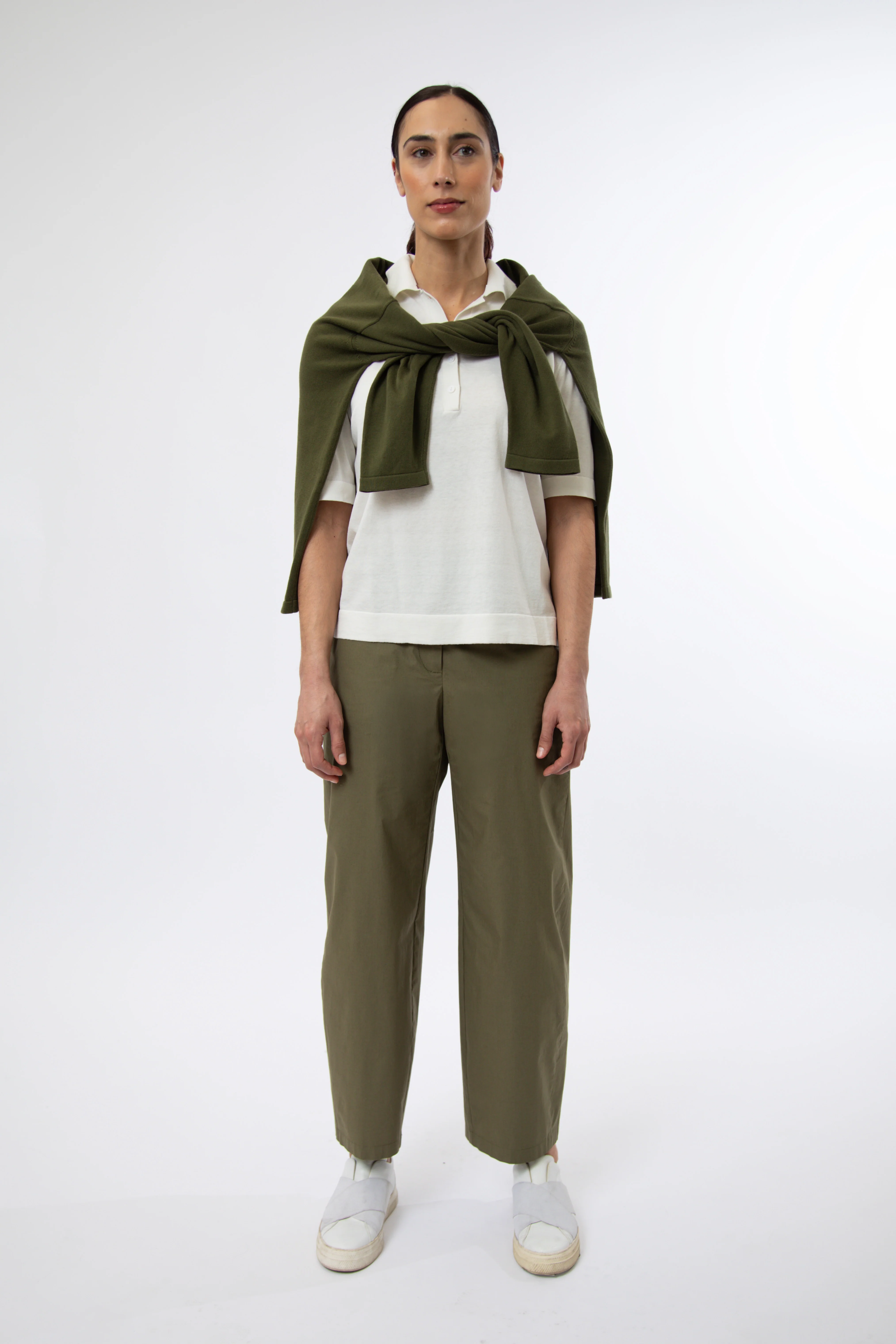 MARLOW OVERSIZED BOXY CREW IN 100% ITALIAN COTTON - Image 17