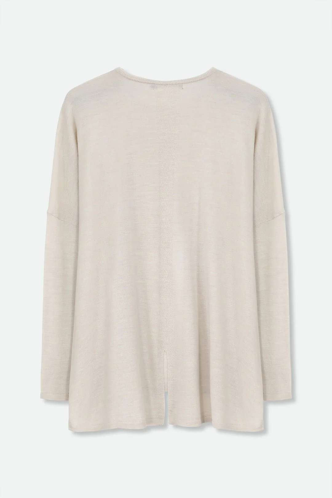 MATTEO OVERSIZED LONG SLEEVE CREW IN FINE ITALIAN MERINO - Image 11