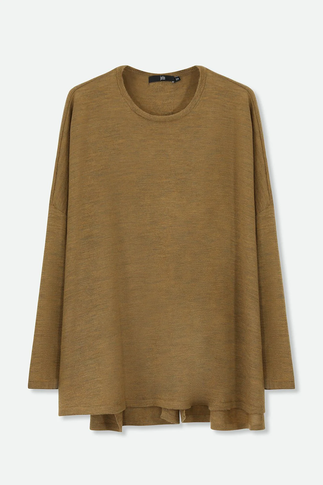MATTEO OVERSIZED LONG SLEEVE CREW IN FINE ITALIAN MERINO - Image 13