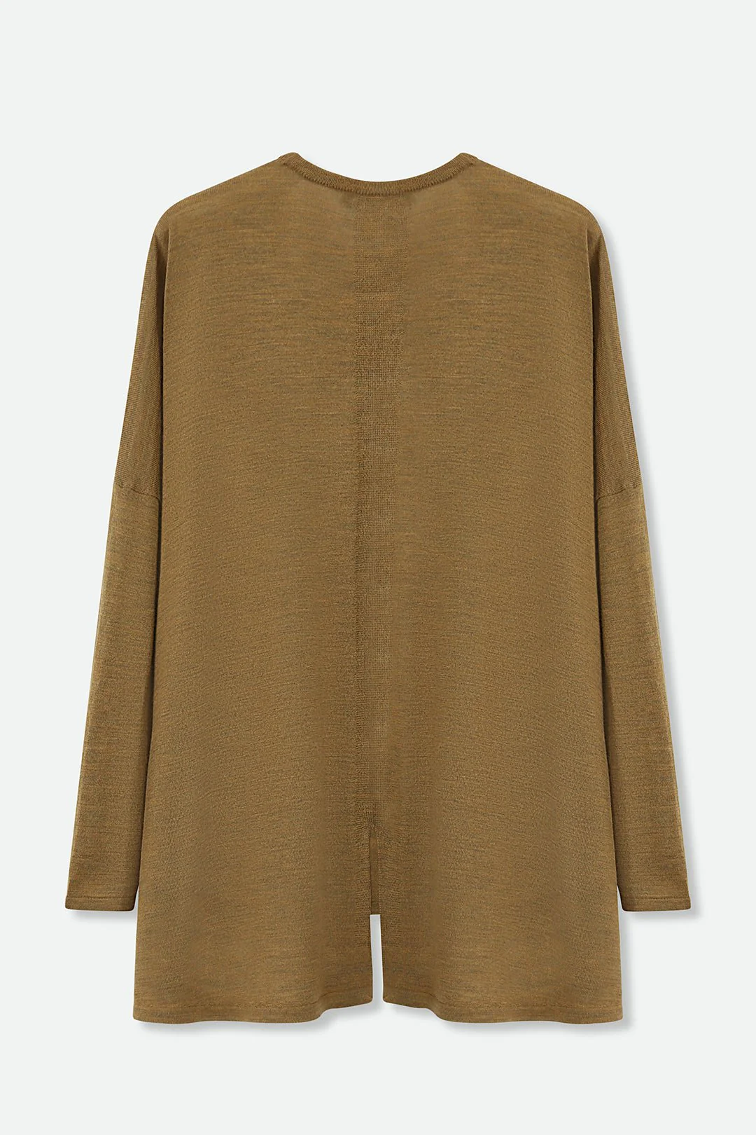 MATTEO OVERSIZED LONG SLEEVE CREW IN FINE ITALIAN MERINO - Image 15