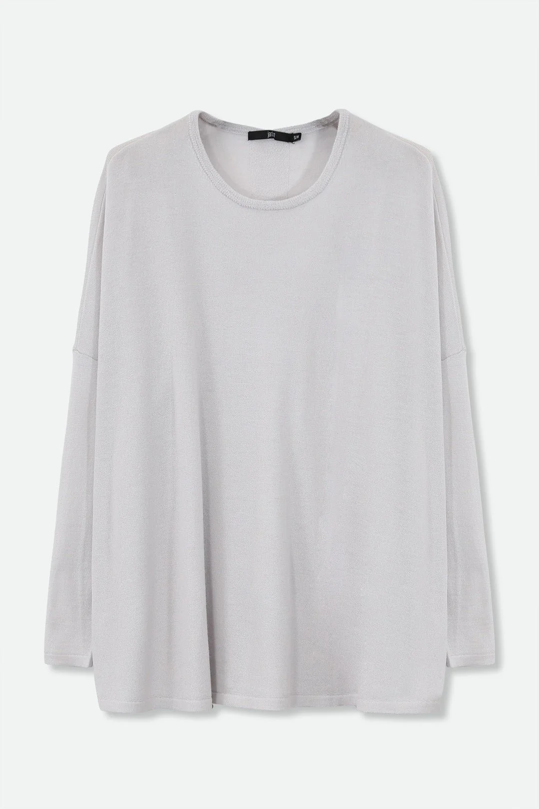 MATTEO OVERSIZED LONG SLEEVE CREW IN FINE ITALIAN MERINO - Image 5
