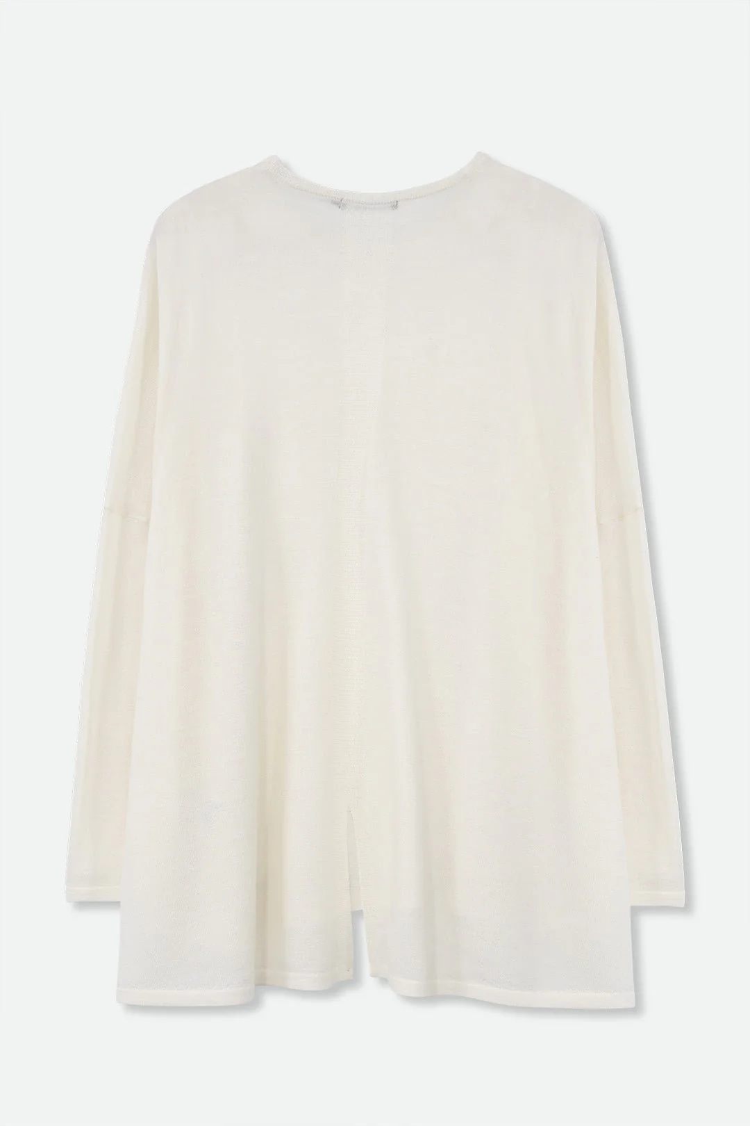 MATTEO OVERSIZED LONG SLEEVE CREW IN FINE ITALIAN MERINO - Image 8