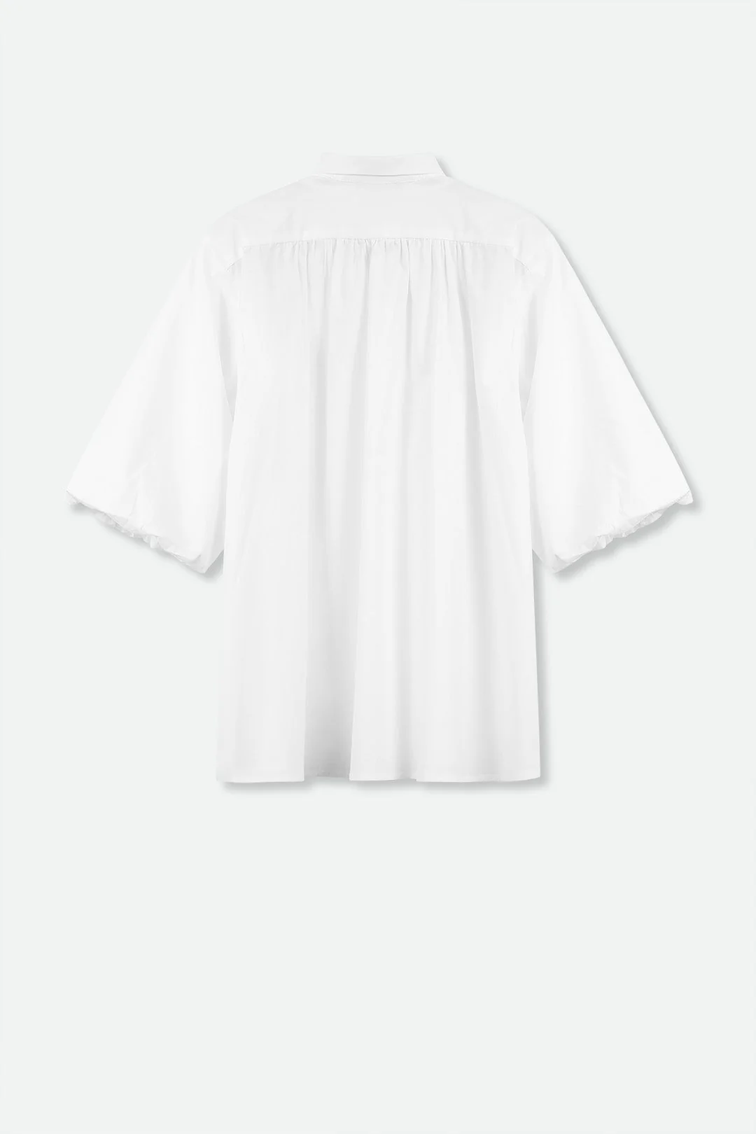 MIA SHIRT IN ITALIAN COTTON WHITE - Image 5