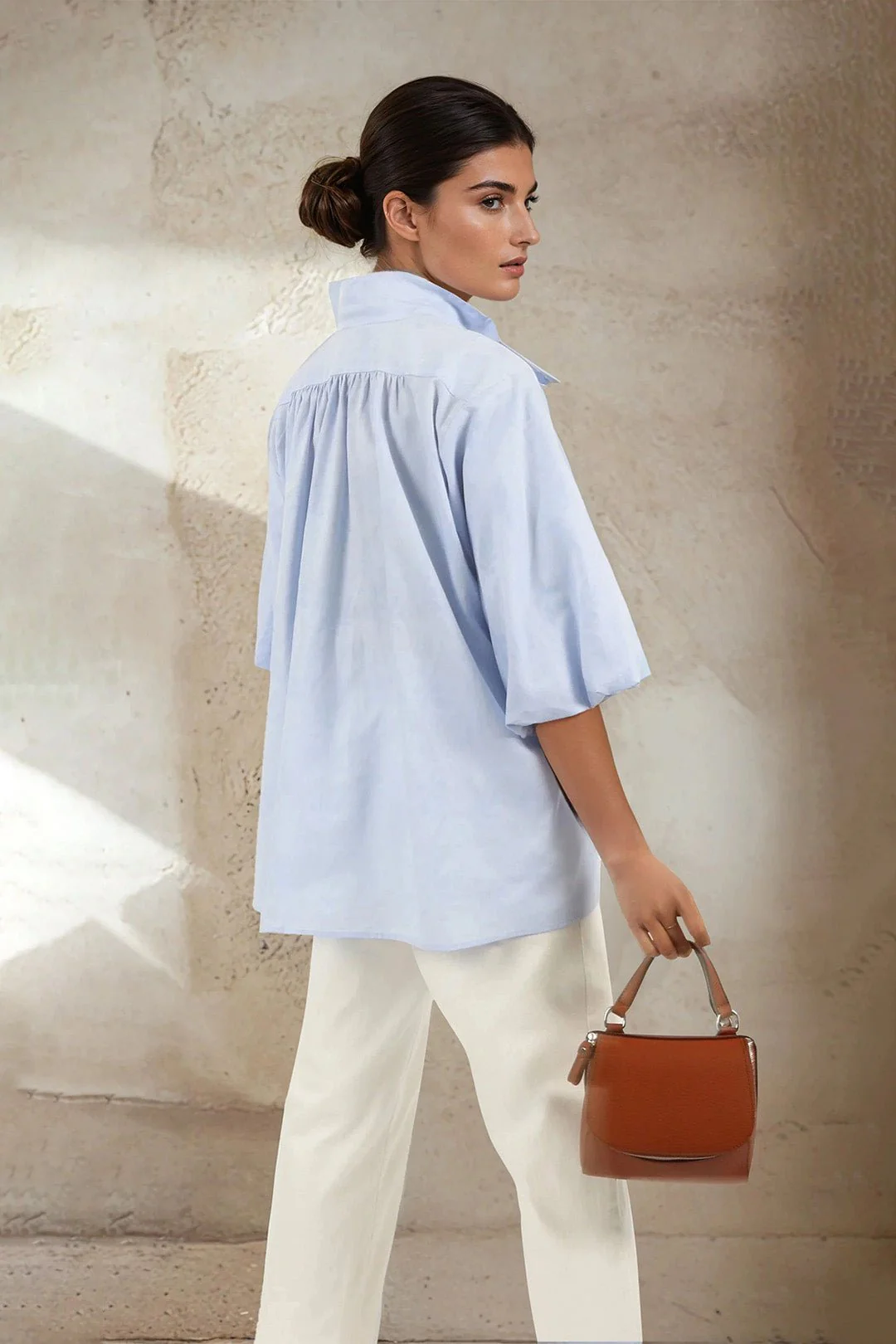 MIA SHIRT IN ITALIAN COTTON - Image 3