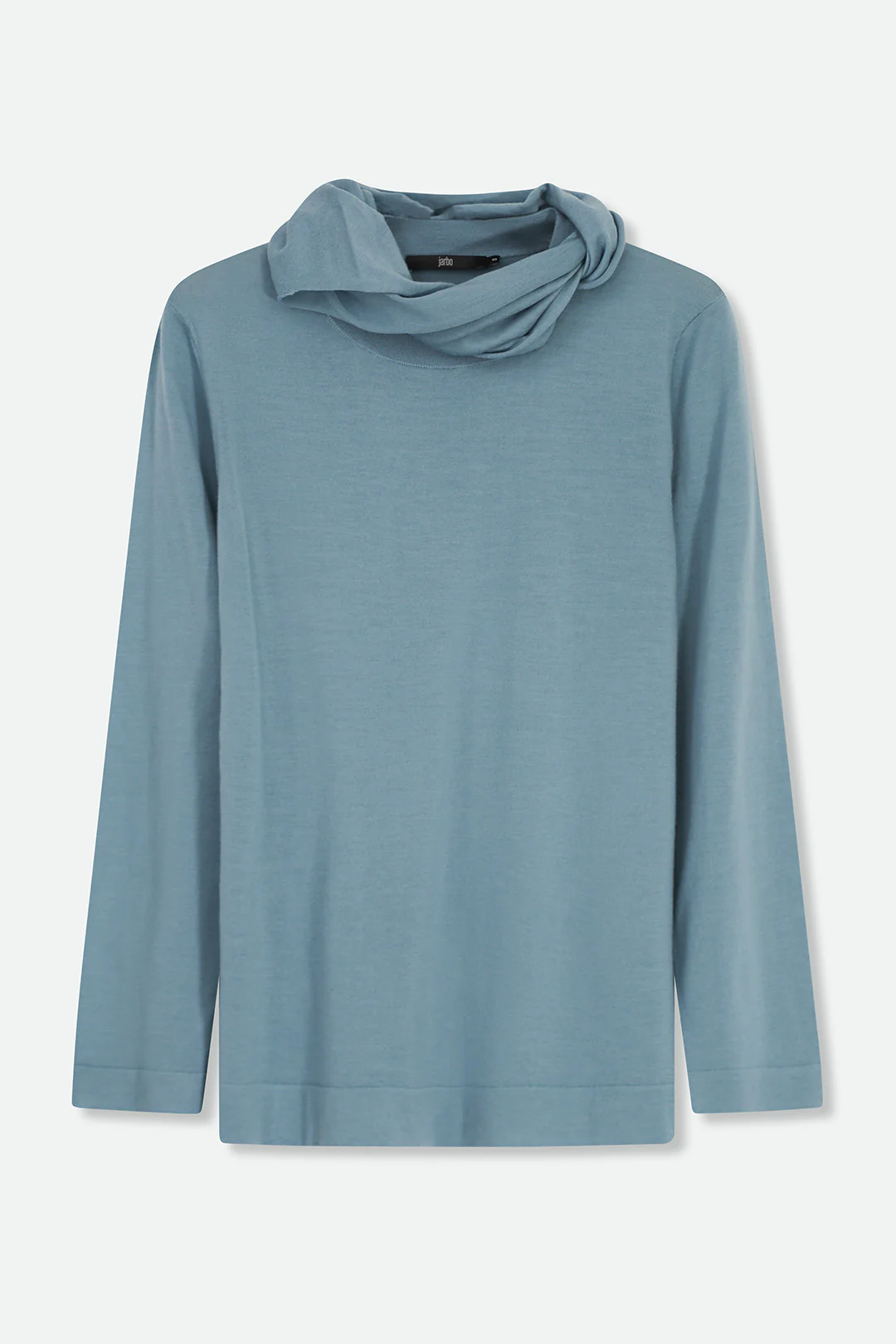 NICO LONG SLEEVE CREW & SCARF IN FINE MERINO - Image 3
