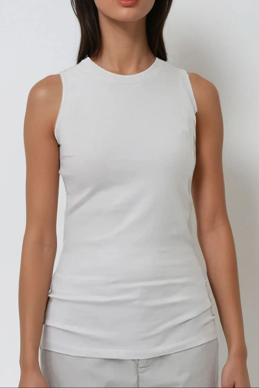LIMITED EDITION MUSCLE TANK IN PIMA COTTON STRETCH - Image 2