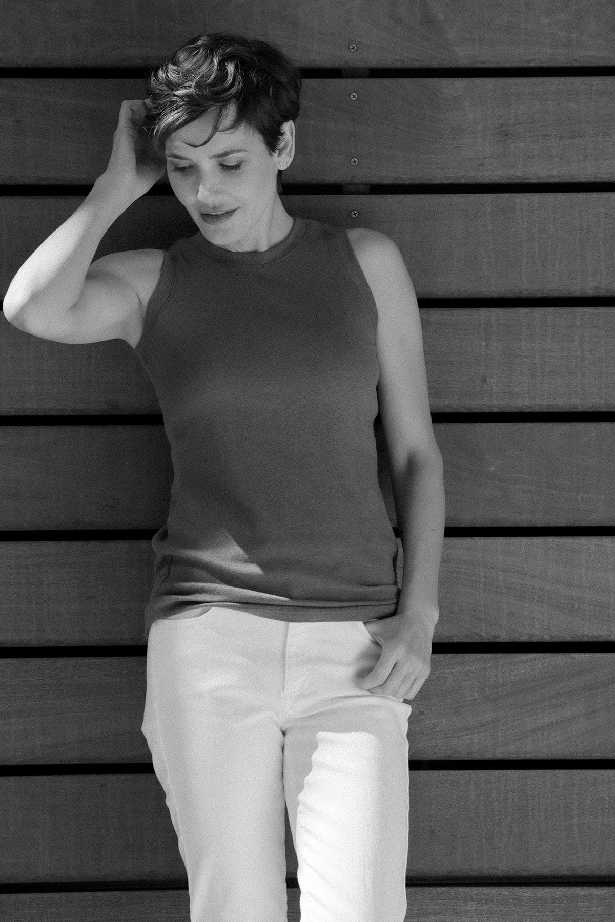 LIMITED EDITION MUSCLE TANK IN PIMA COTTON STRETCH - Image 7
