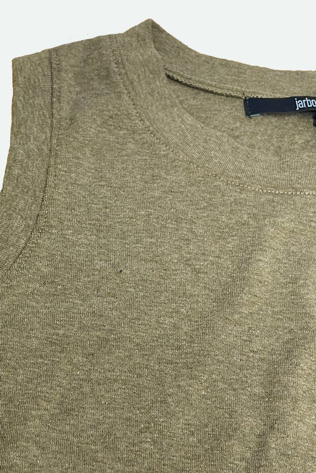 MUSCLE TANK IN HEATHERED PIMA COTTON STRETCH - Image 13