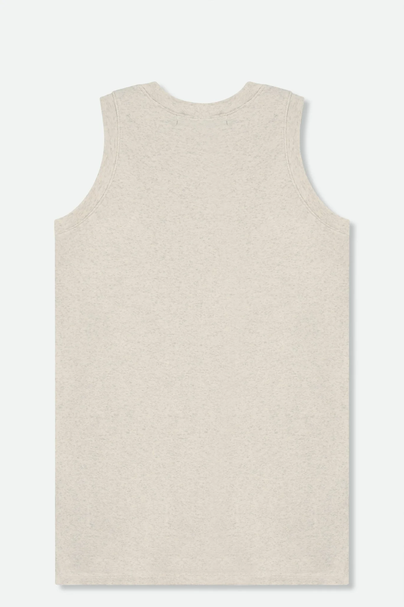 MUSCLE TANK IN HEATHERED PIMA COTTON STRETCH - Image 6