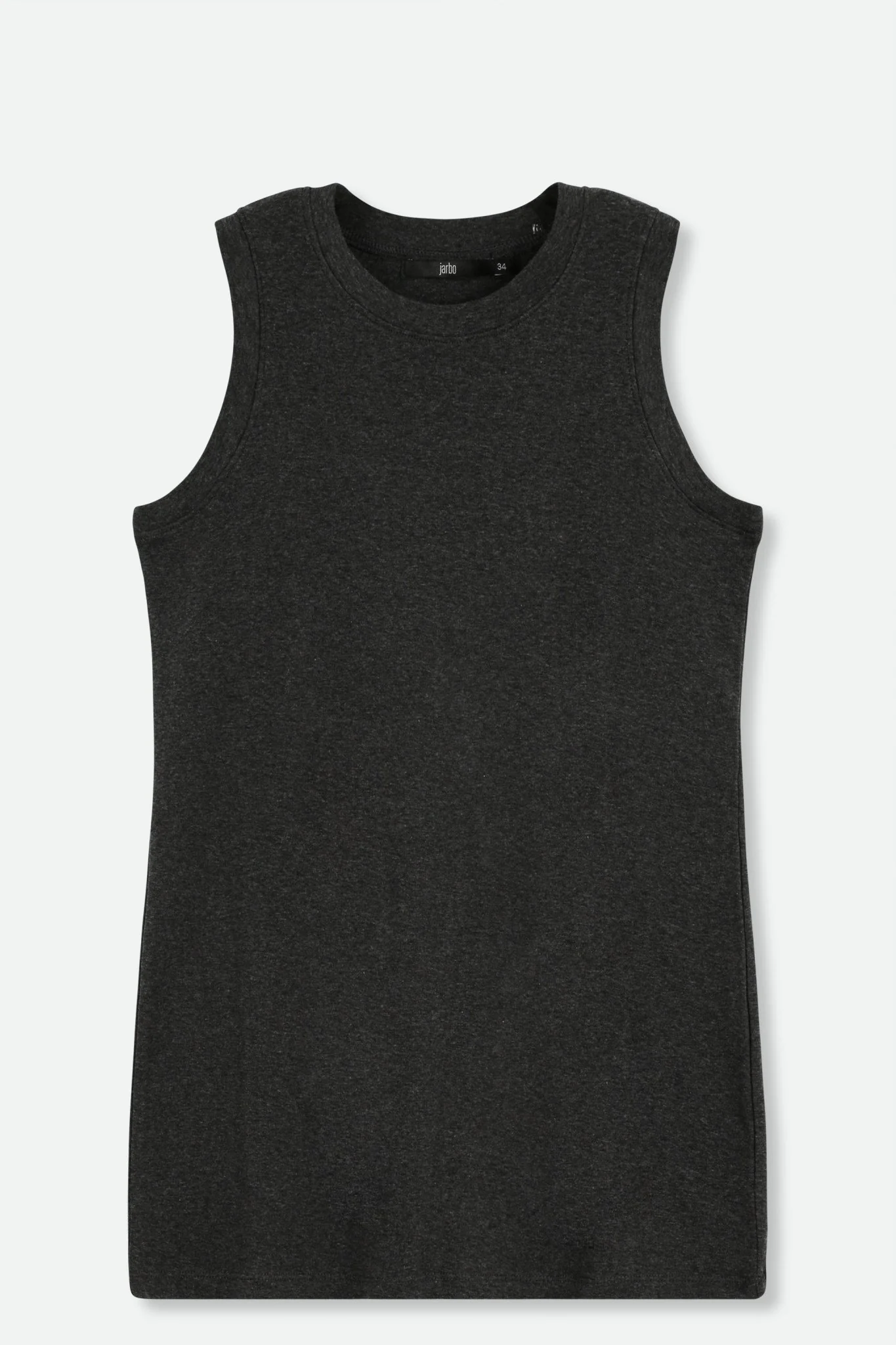 MUSCLE TANK IN HEATHERED PIMA COTTON STRETCH - Image 7