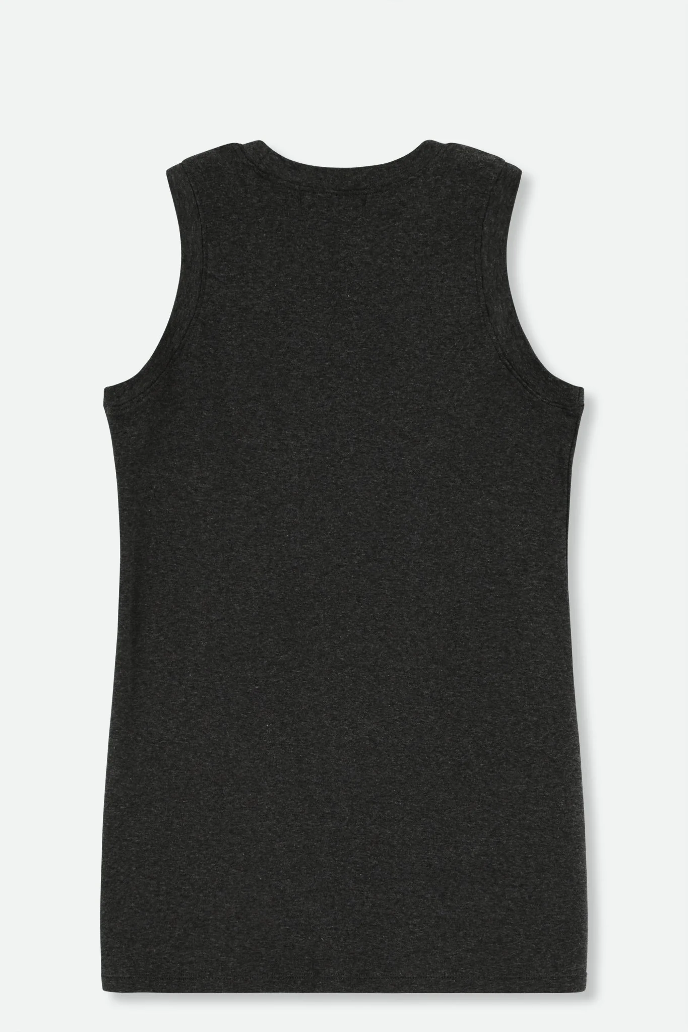 MUSCLE TANK IN HEATHERED PIMA COTTON STRETCH - Image 8