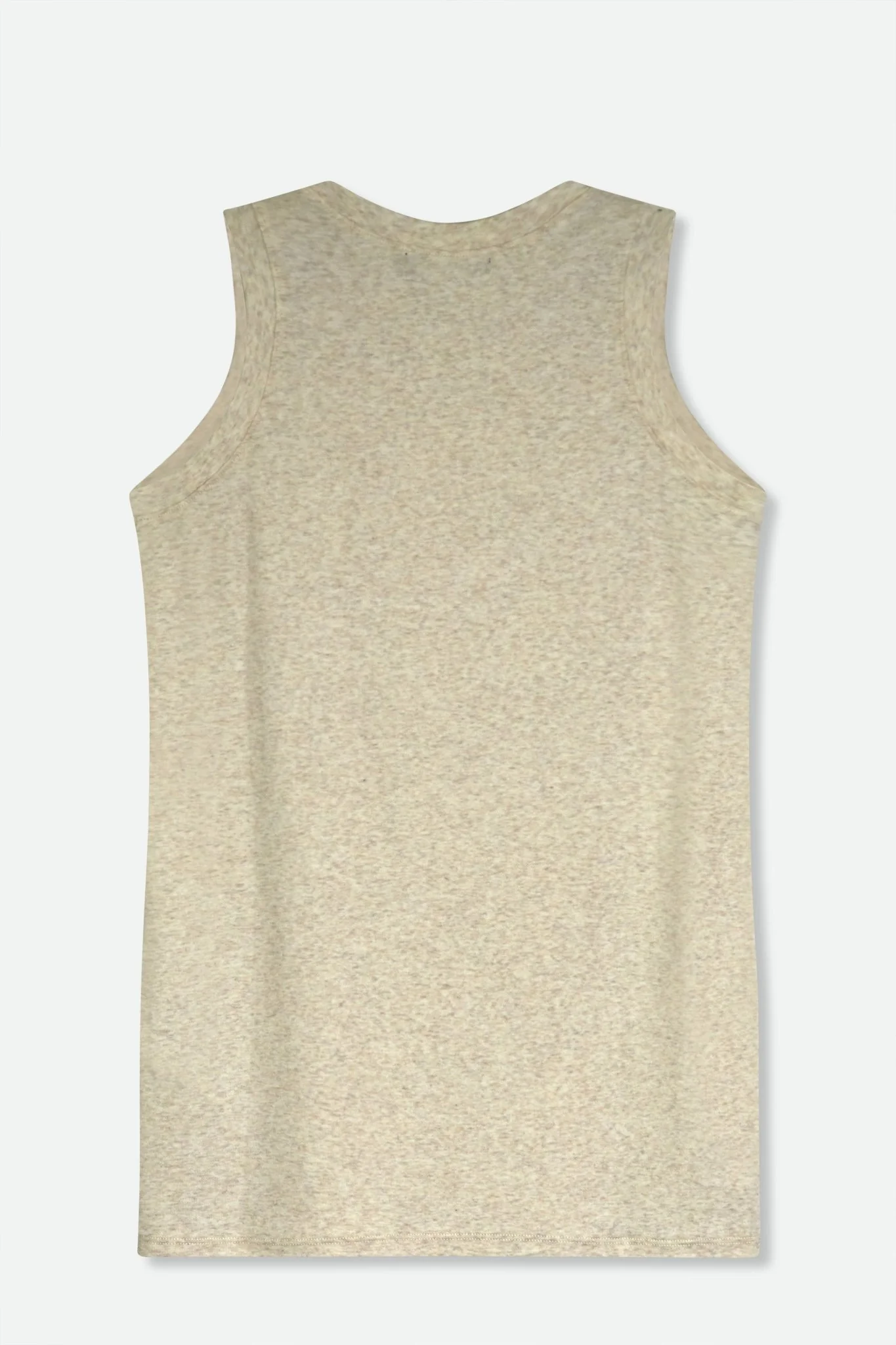 MUSCLE TANK IN HEATHERED PIMA COTTON STRETCH - Image 9