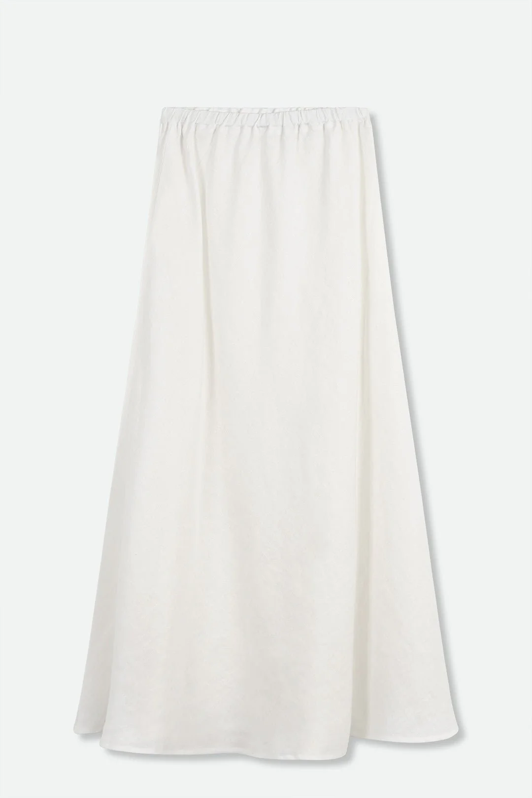 LIVIA BIAS SKIRT IN PREMIUM LINEN - Image 3
