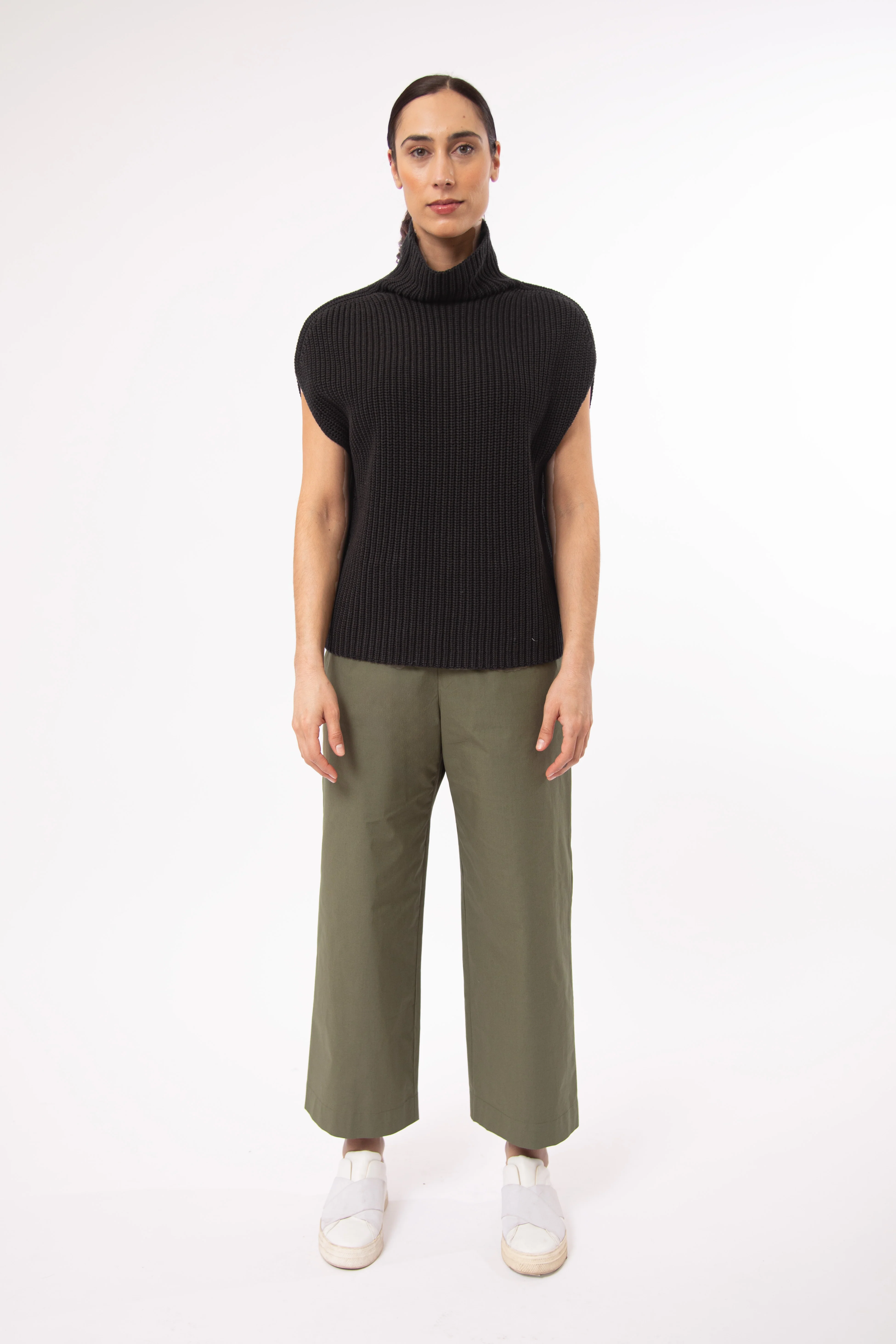 NEVE KNIT SHELL IN ITALIAN COTTON KNIT - Image 10