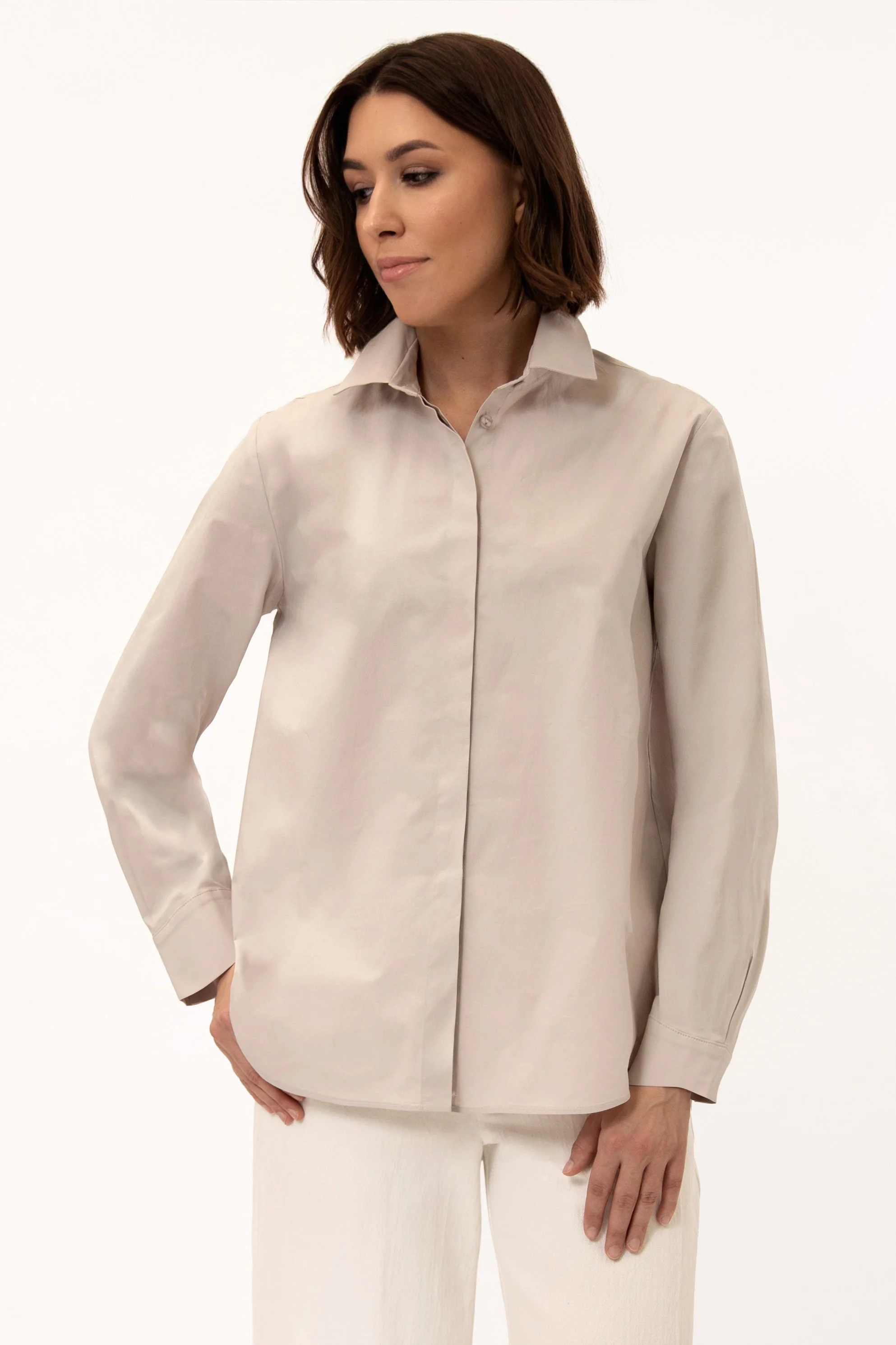 NEW YORKER SHIRT IN ITALIAN FINE STRETCH COTTON - Image 8