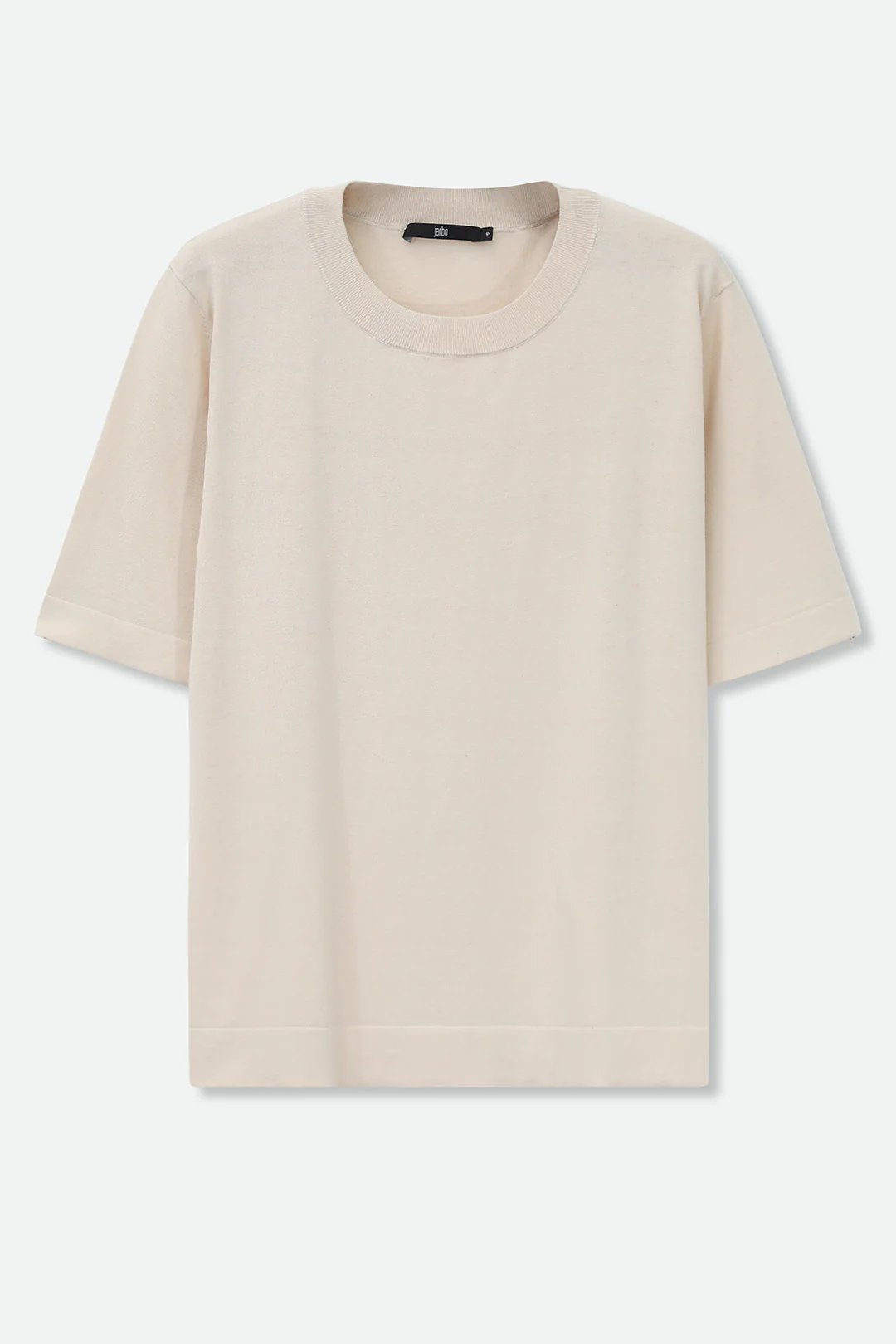 NICO TENNIS ELBOW SLEEVE CREW IN FINE GAUGE ITALIAN SILK COTTON - Image 13