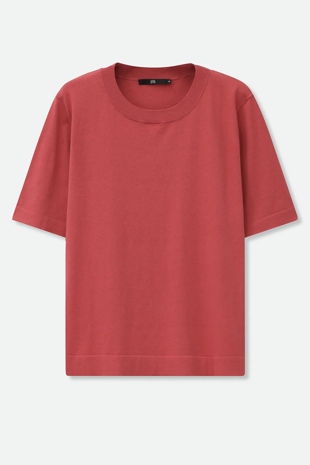 NICO TENNIS ELBOW SLEEVE CREW IN FINE GAUGE ITALIAN SILK COTTON - Image 8