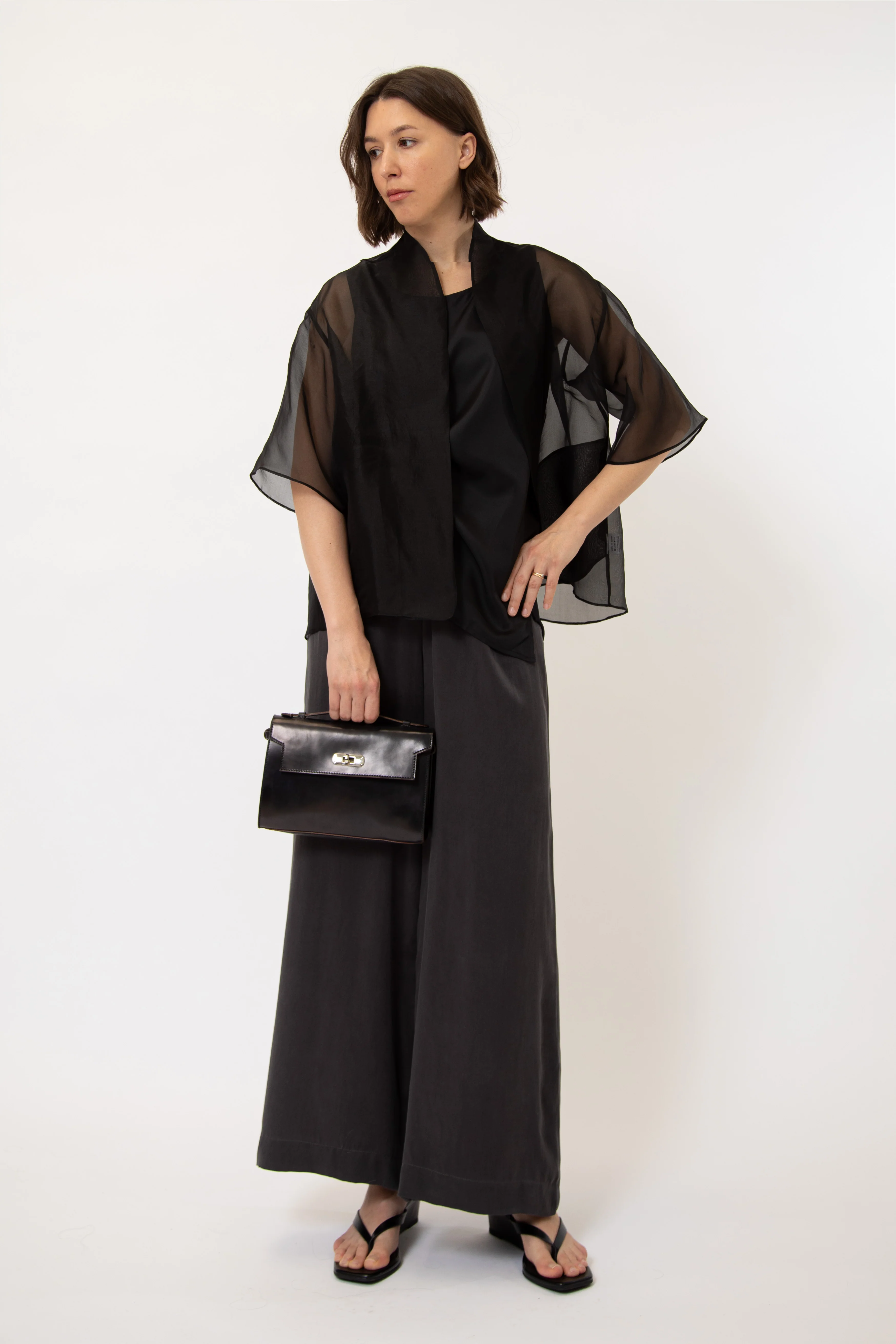 O'HARA IN CORDOVAN LEATHER BLACK - Image 4