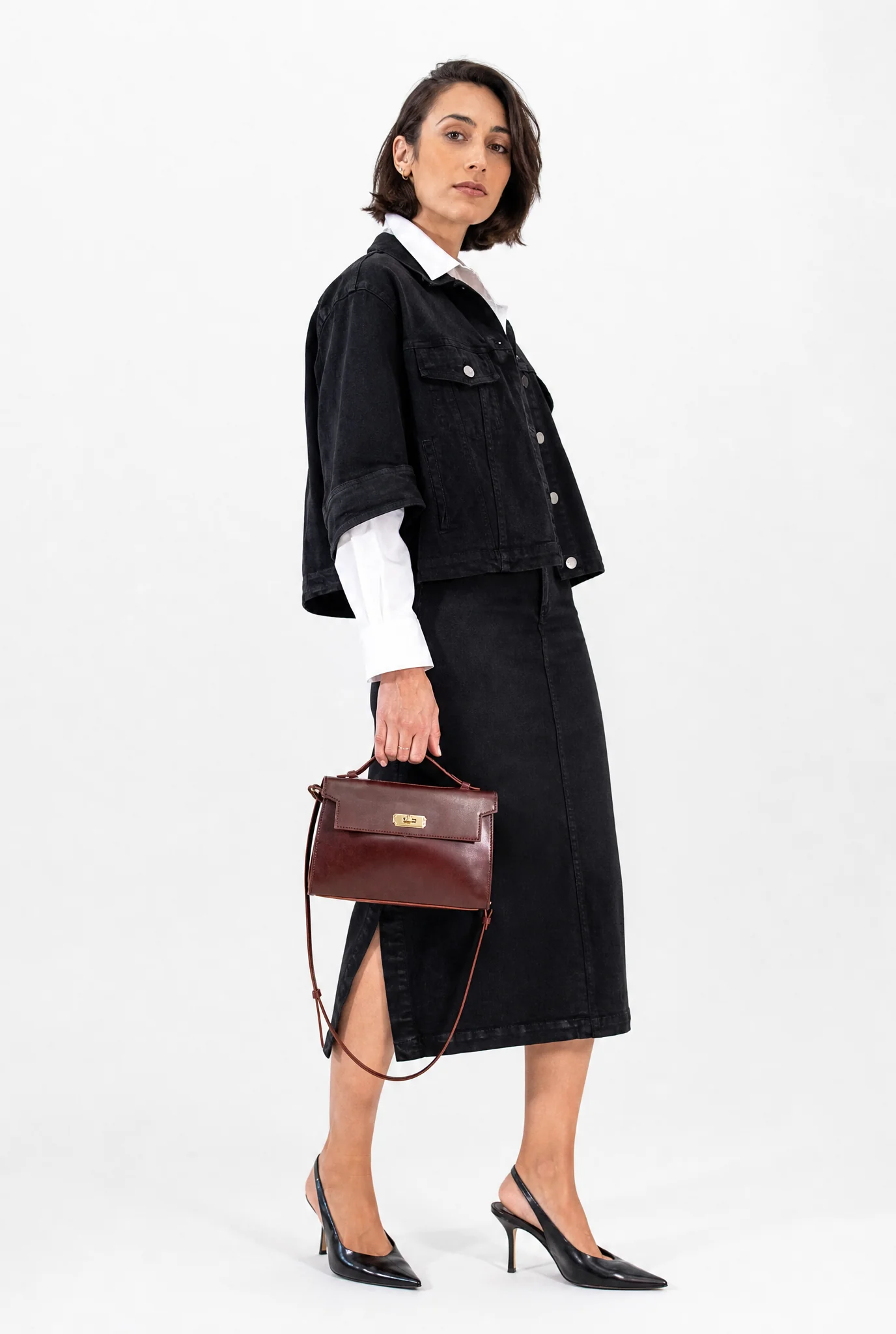 O'HARA IN CORDOVAN LEATHER BURGUNDY - Image 2