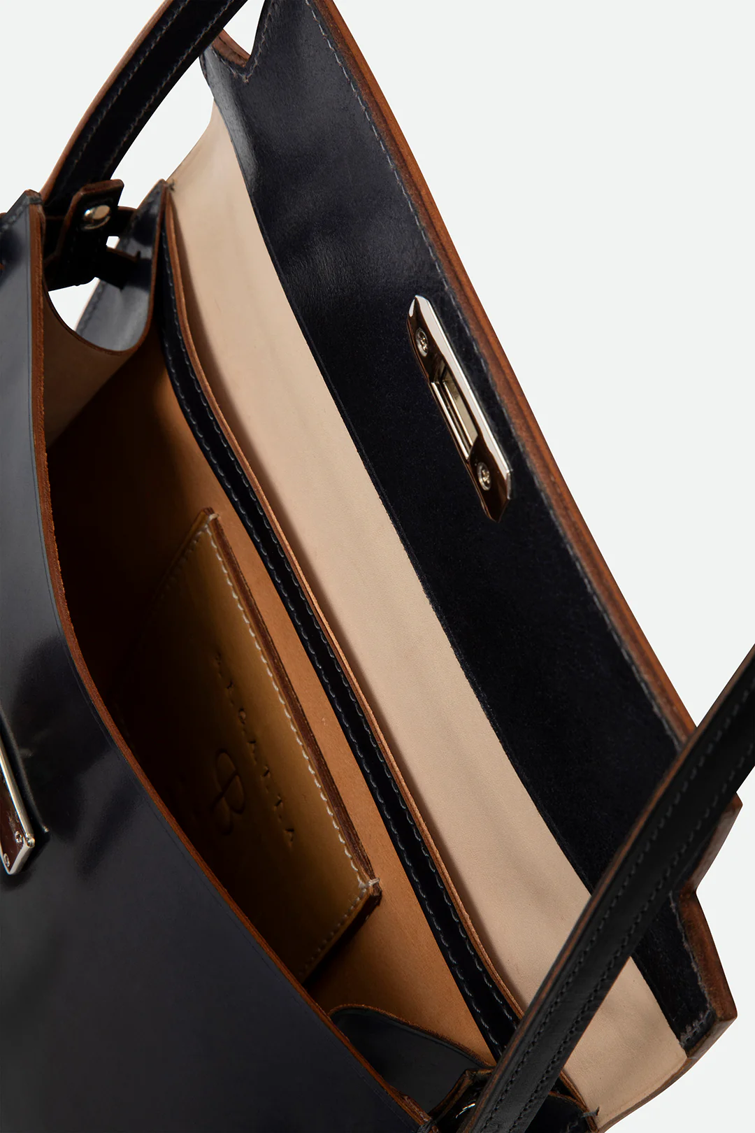 O'HARA IN CORDOVAN LEATHER NAVY - Image 6