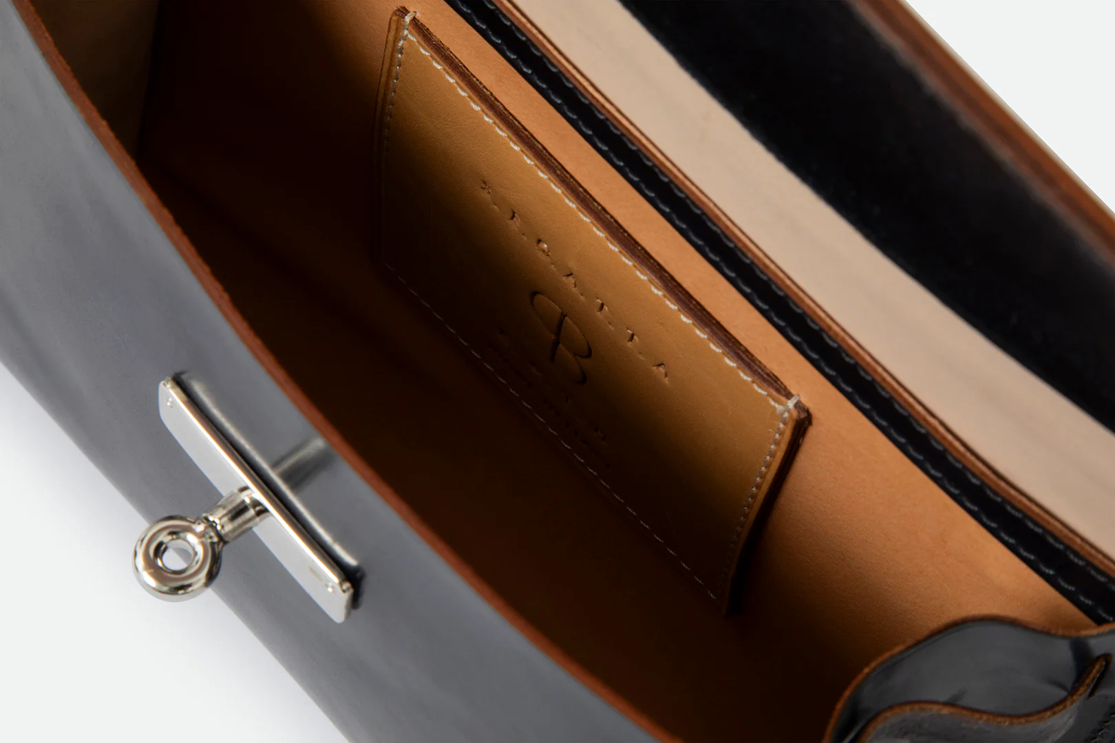 O'HARA IN CORDOVAN LEATHER NAVY - Image 8