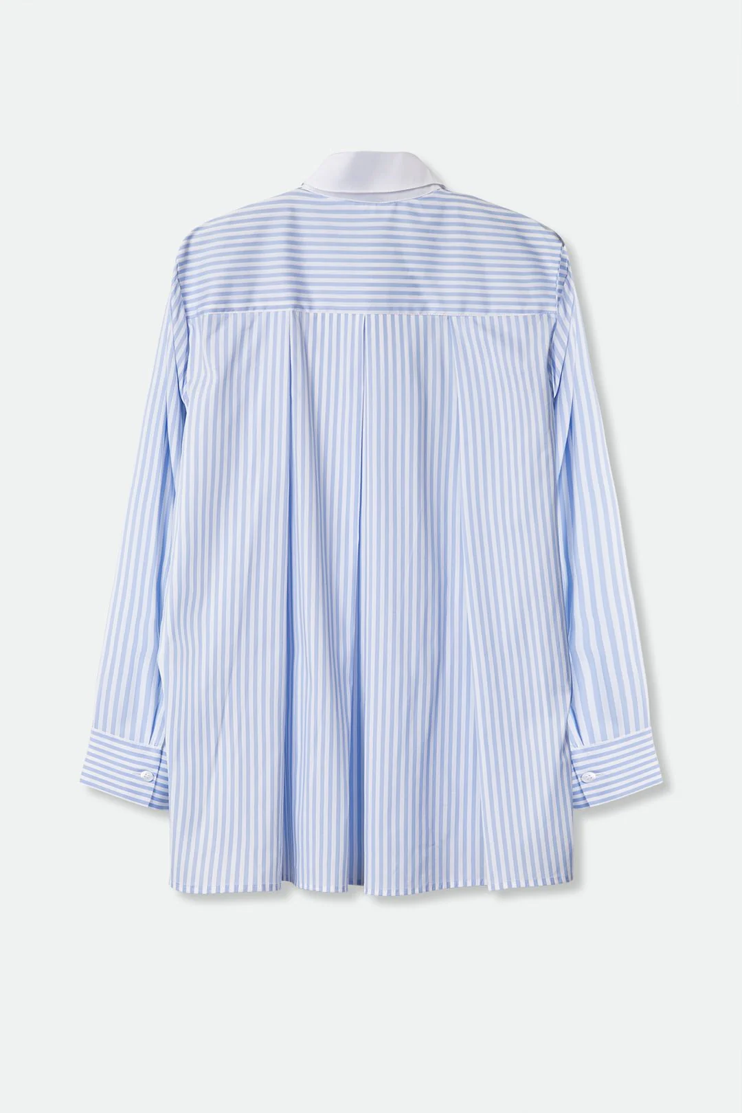 SCOUT PLEAT BACK SHIRT IN SOLID AND STRIPE - Image 2