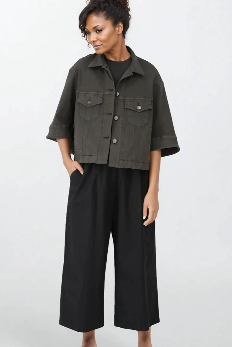 PALMER PANT IN ITALIAN COTTON STRETCH - Image 12